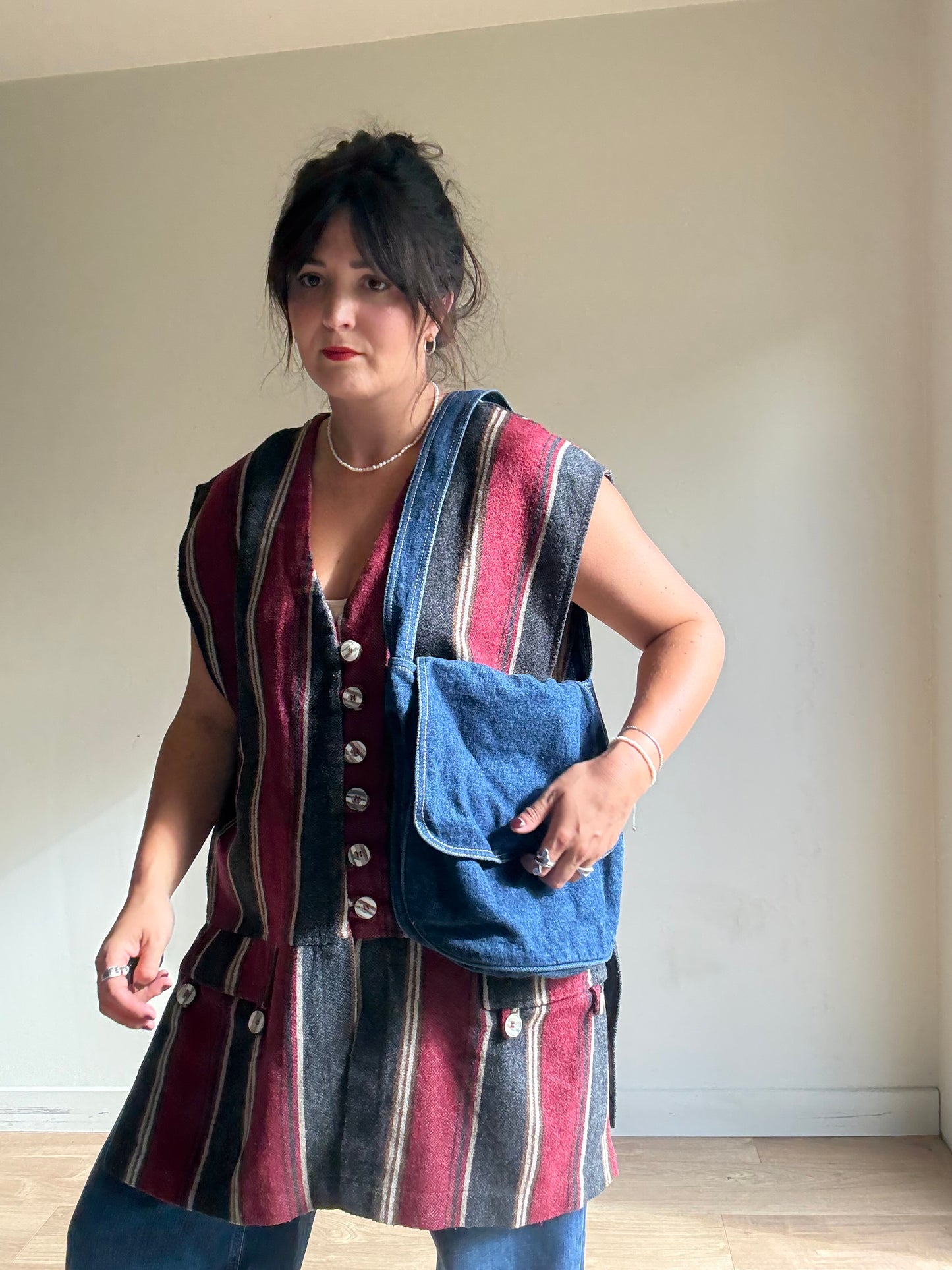 Denim Shoulder Bag