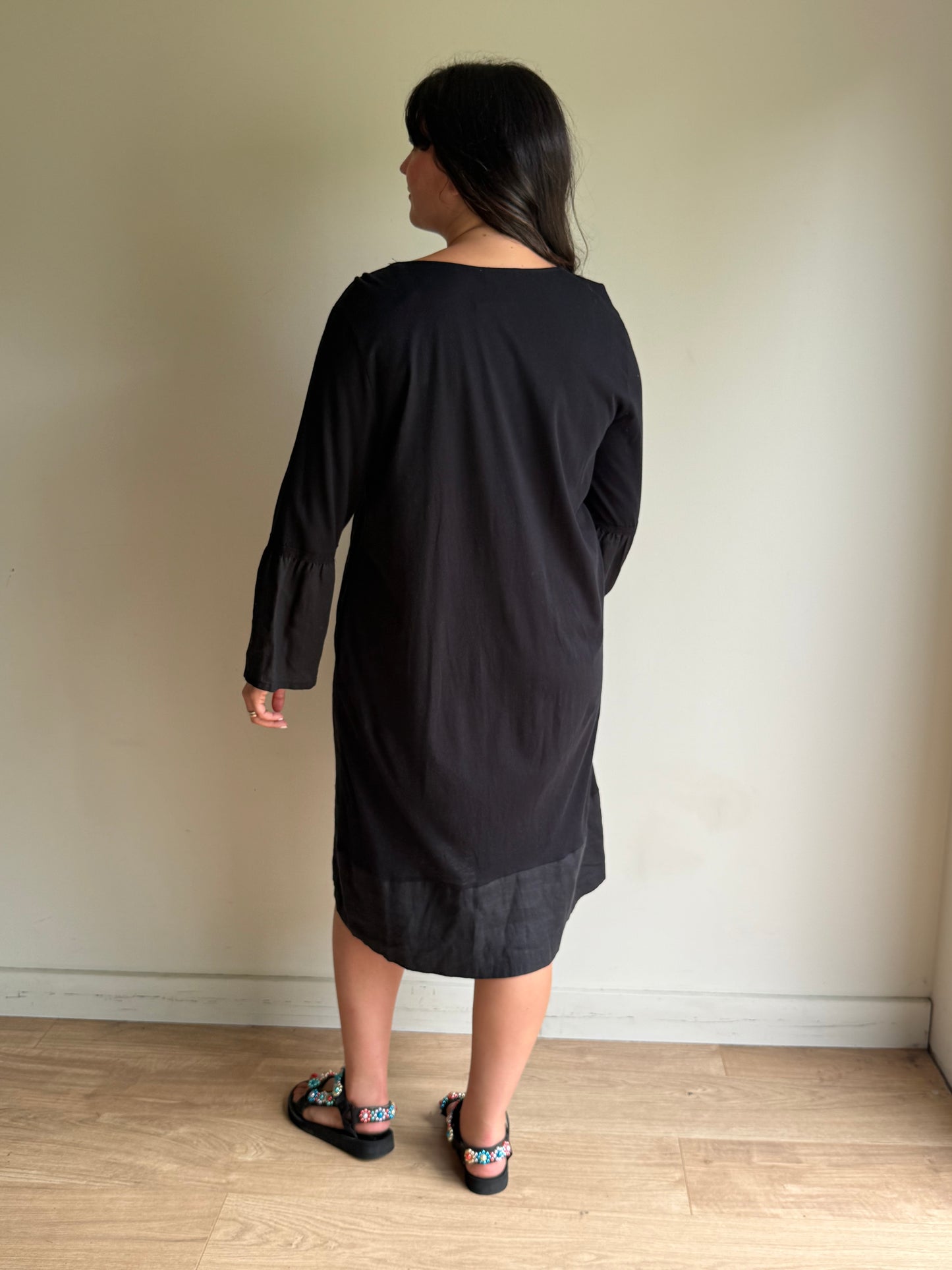 Beaumont Organic Linen & Cotton Relaxed Dress, M