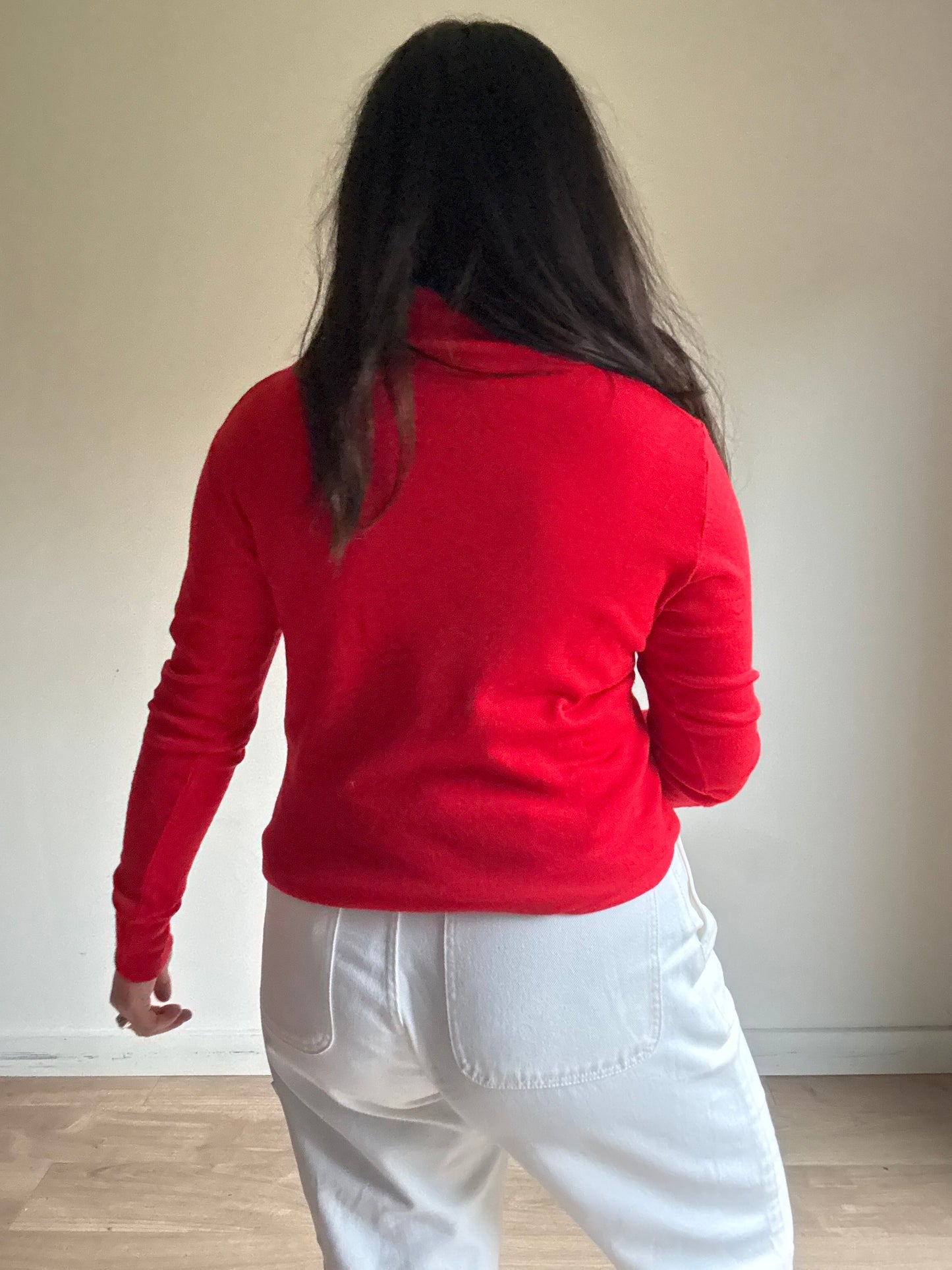 Vintage Fila Wool Zip Up Base Layer, L