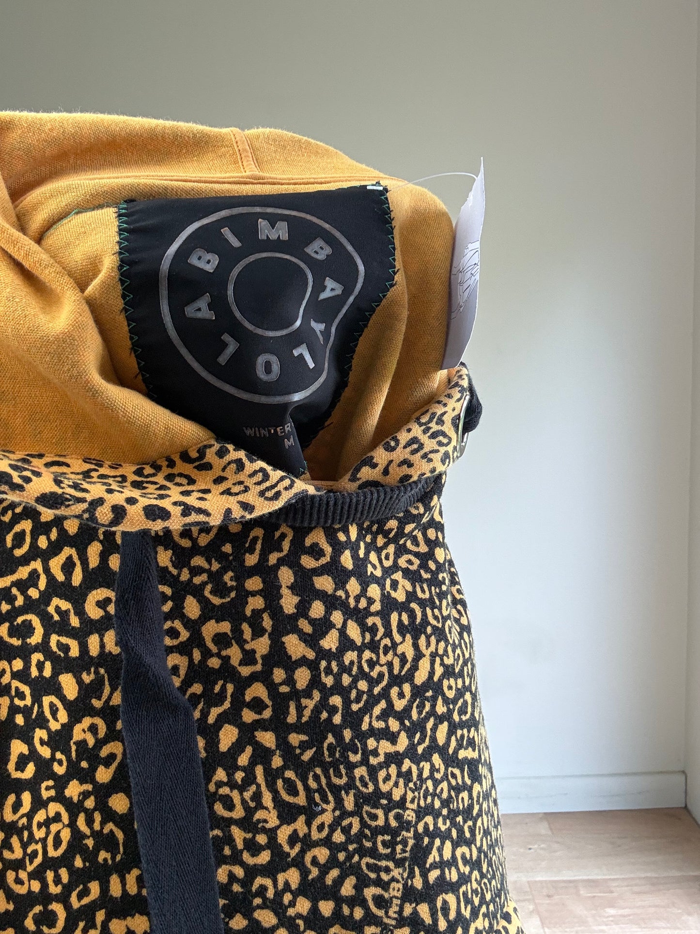 Bimba Y Lola Leopard Print Hooded Jumper, M