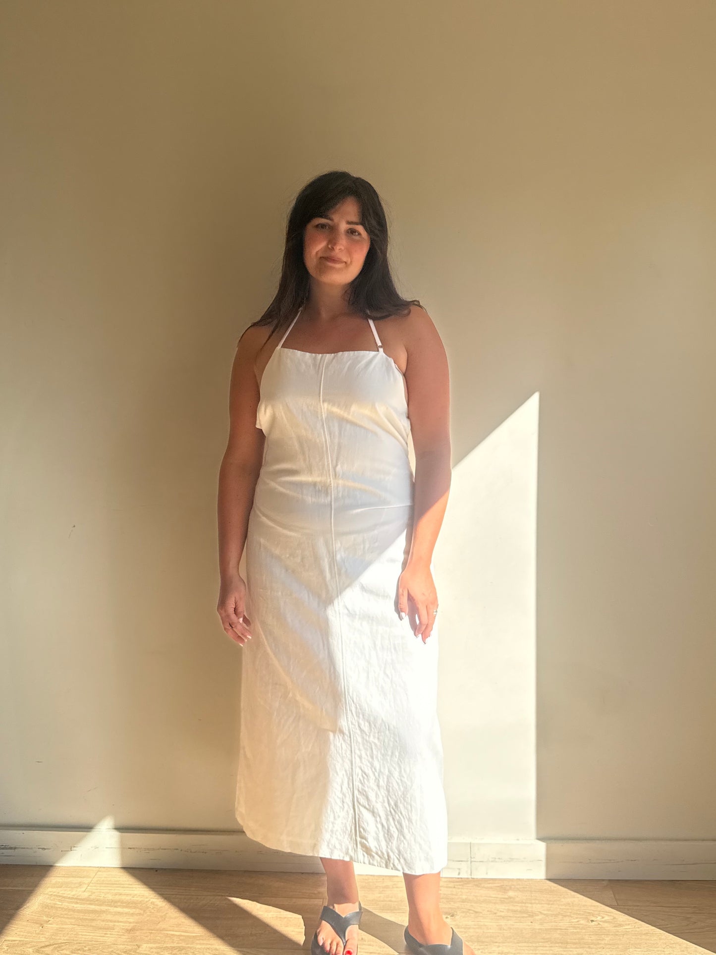 Zara Halter Strappy Back Dress, XL