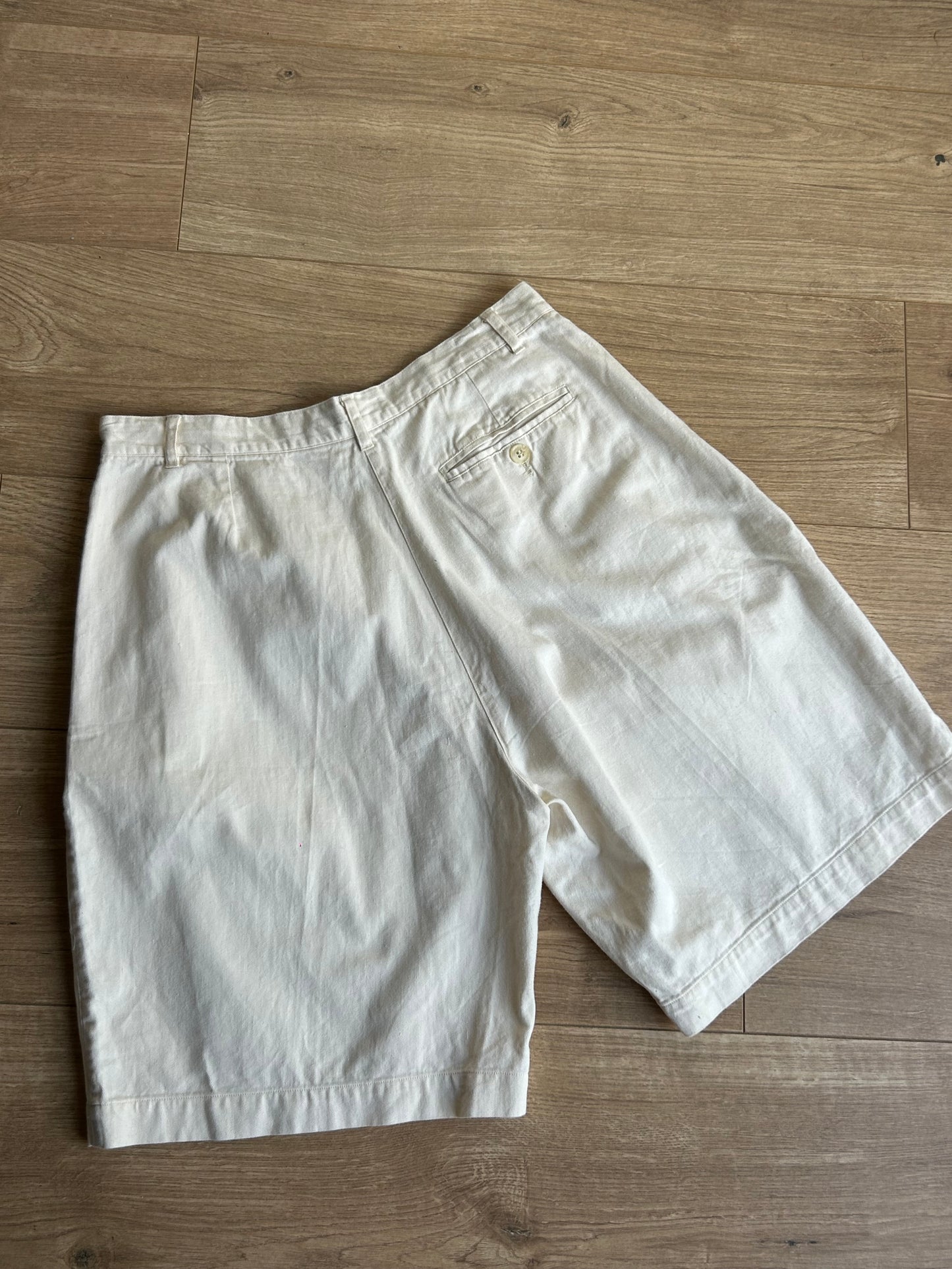 Vintage Pleat Front Shorts, 10-12