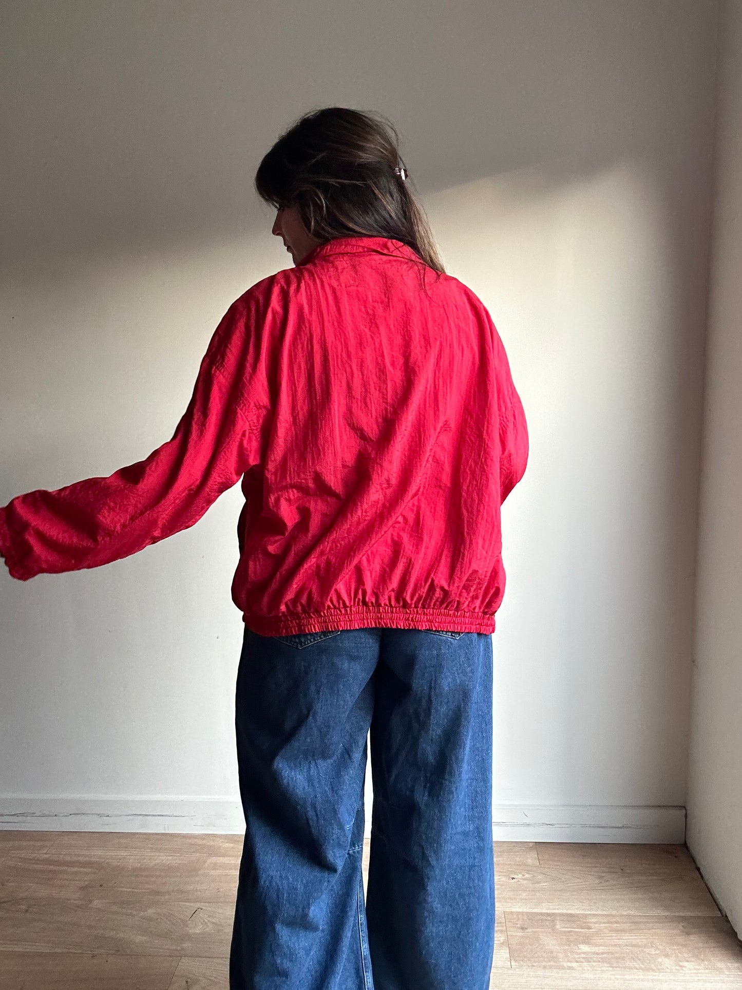 Vintage Lavon Shell Bomber Jacket, L