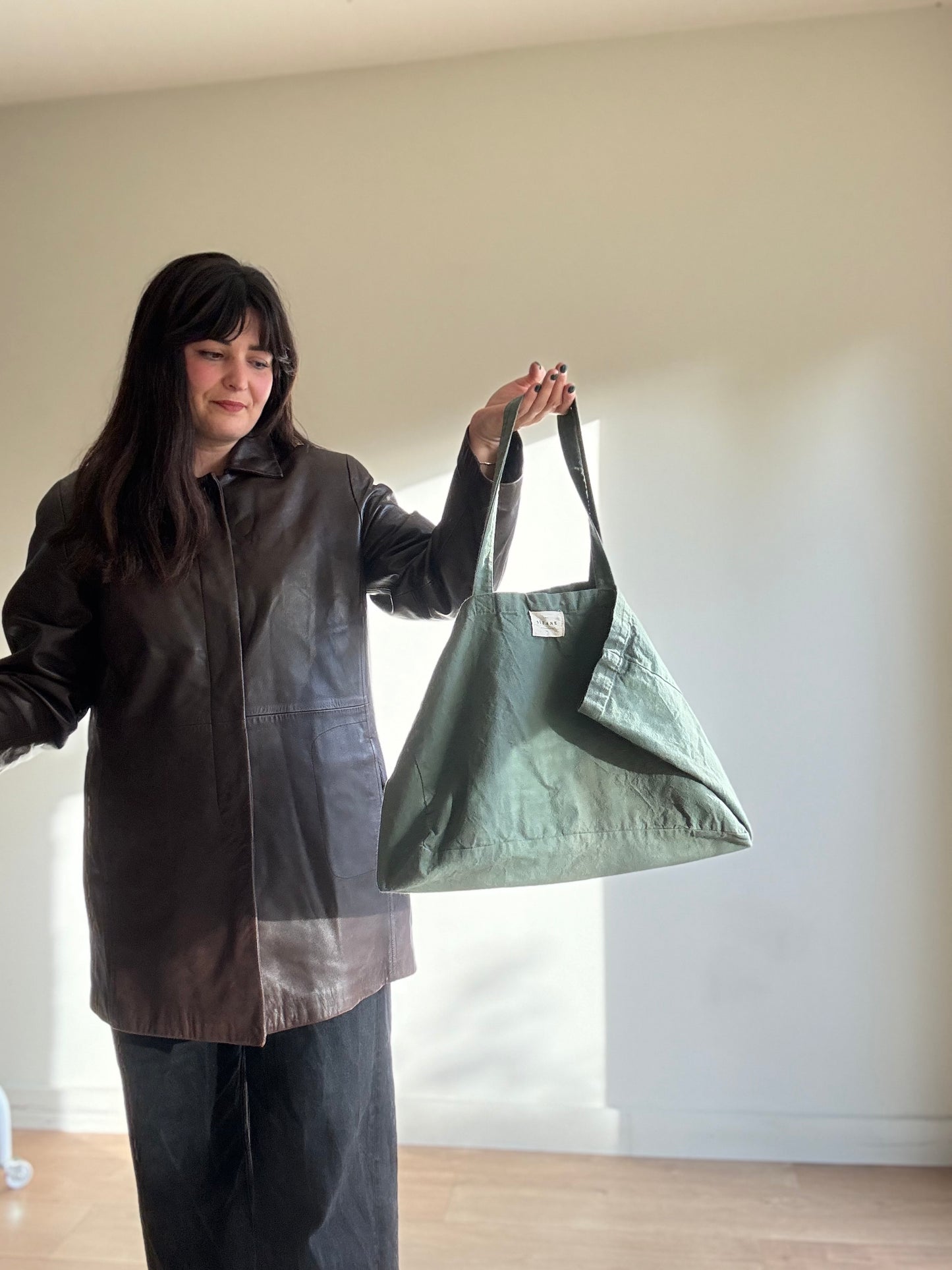 Sezane Cotton Tote Bag, Large