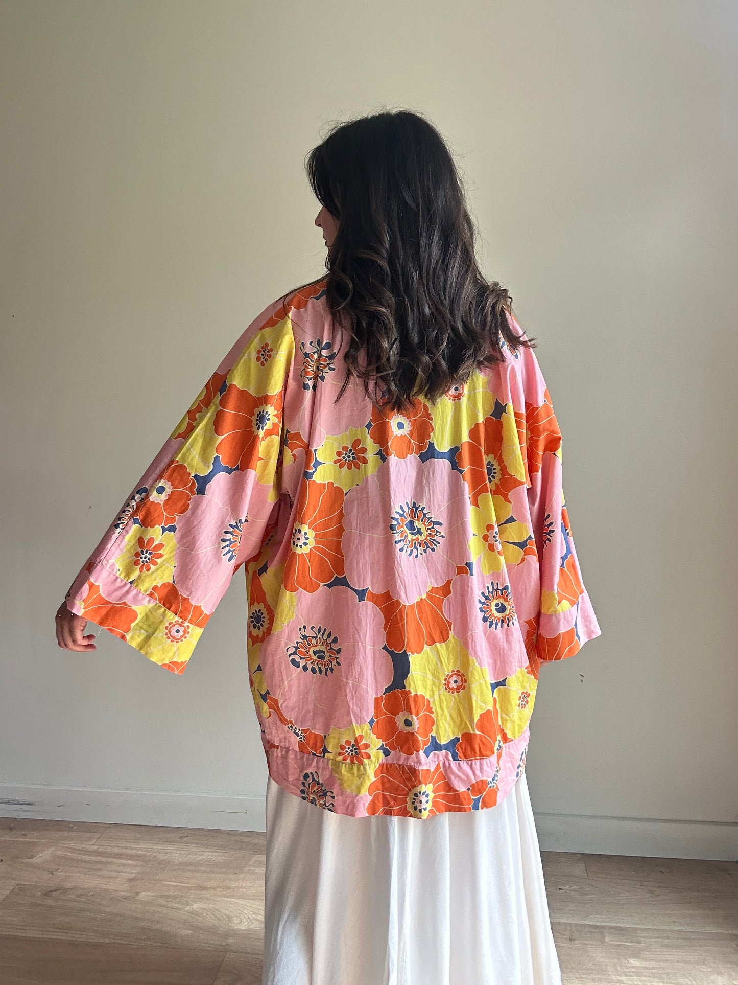 Zara Printed Cotton Tunic Top, XXL