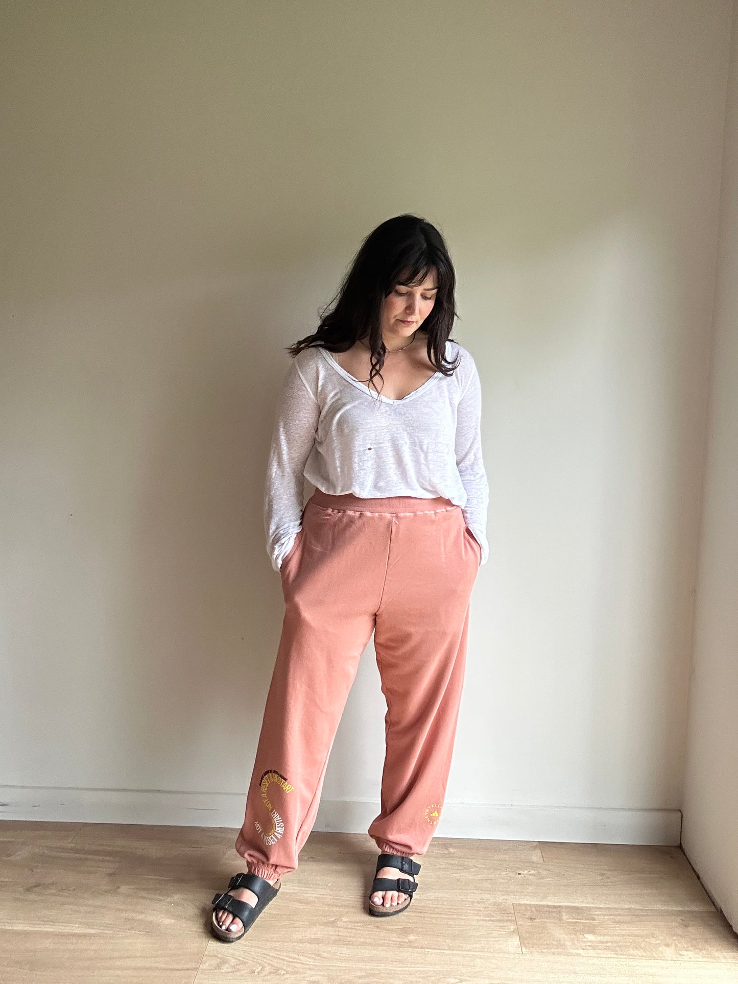 Stella McCartney X Adidas Reset Restart Printed Sweatpants, L
