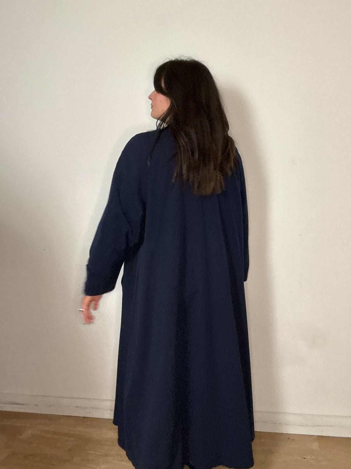 Vintage St Michaels Navy Trench, L