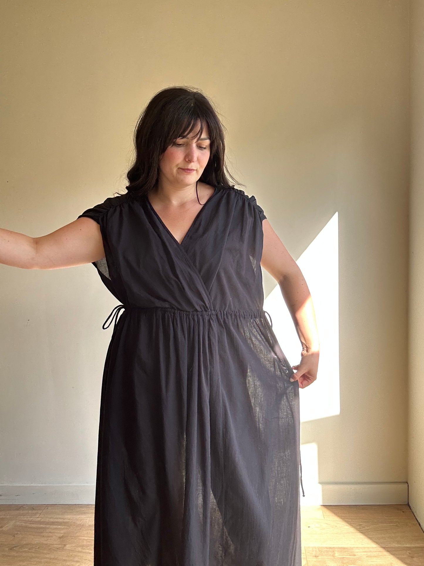 H&M Cotton Maxi Dress, S