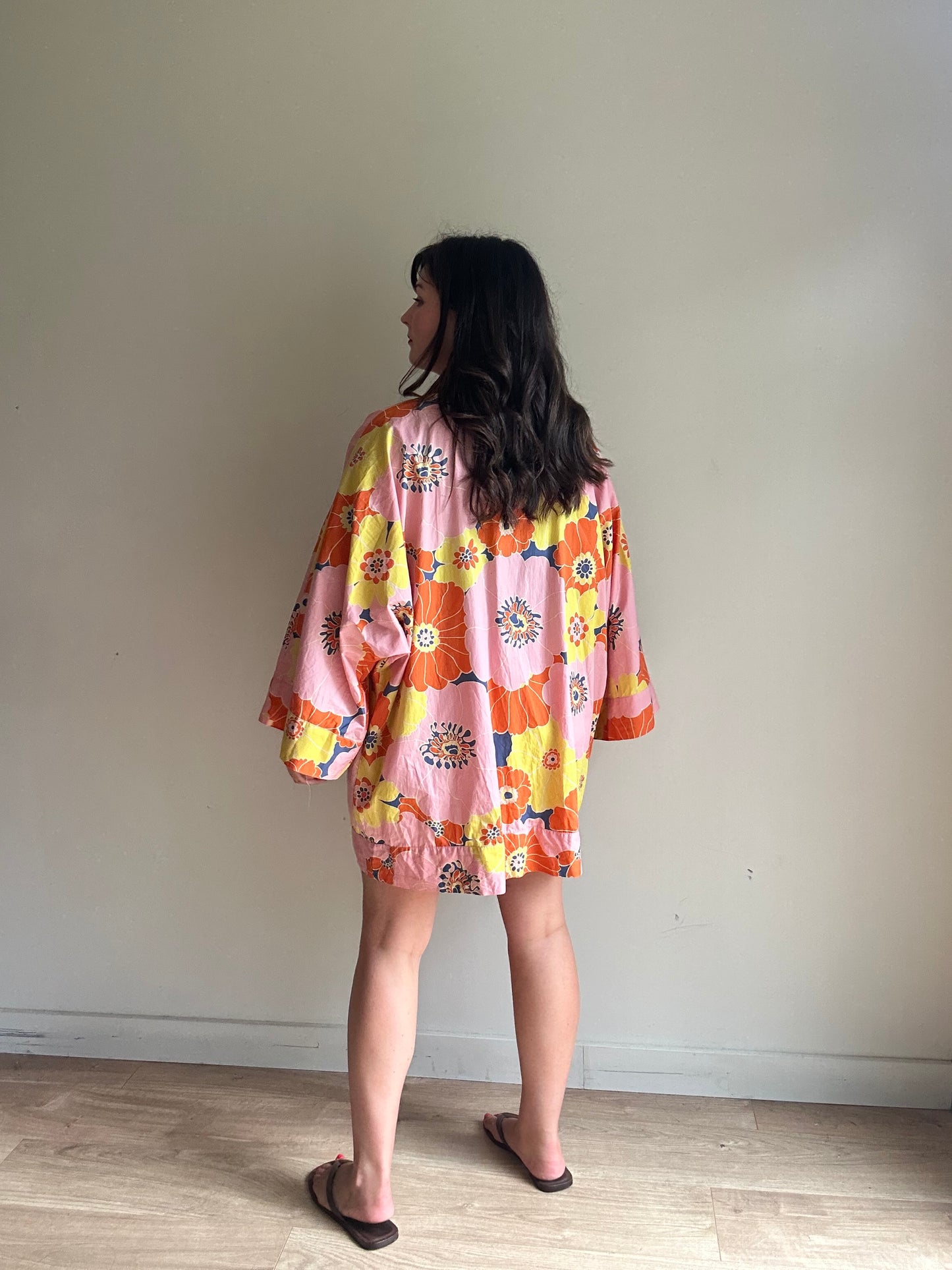 Zara Printed Cotton Tunic Top, XXL