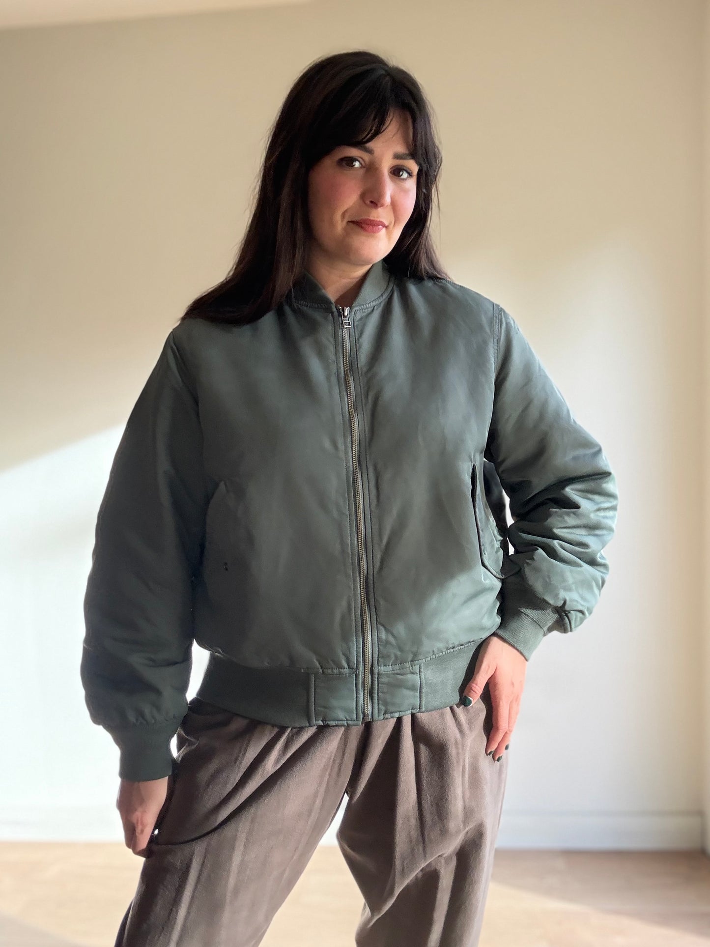 Uniqlo Padded Bomber Jacket, M