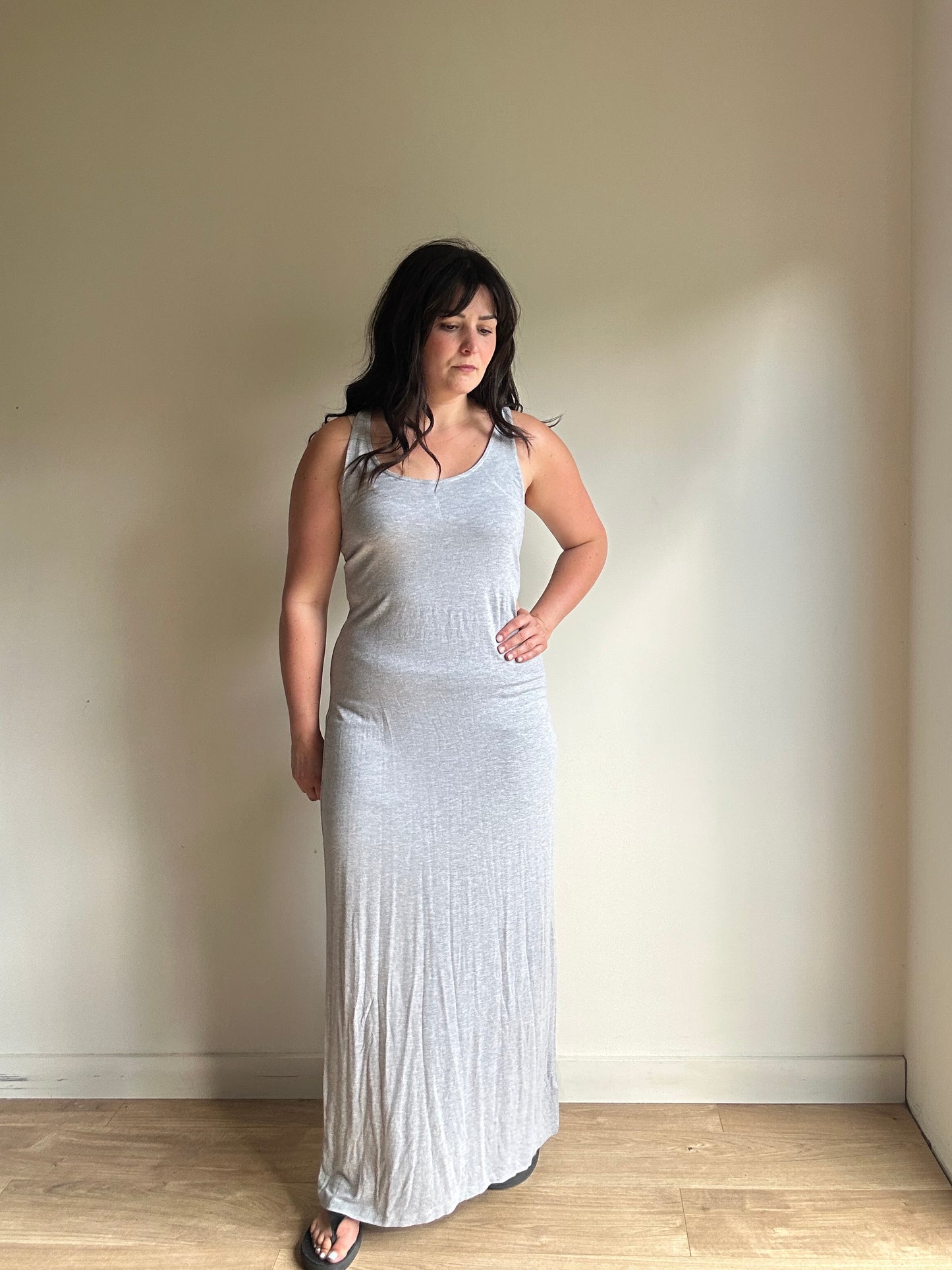 White Company Jersey Maxi Dress, 14