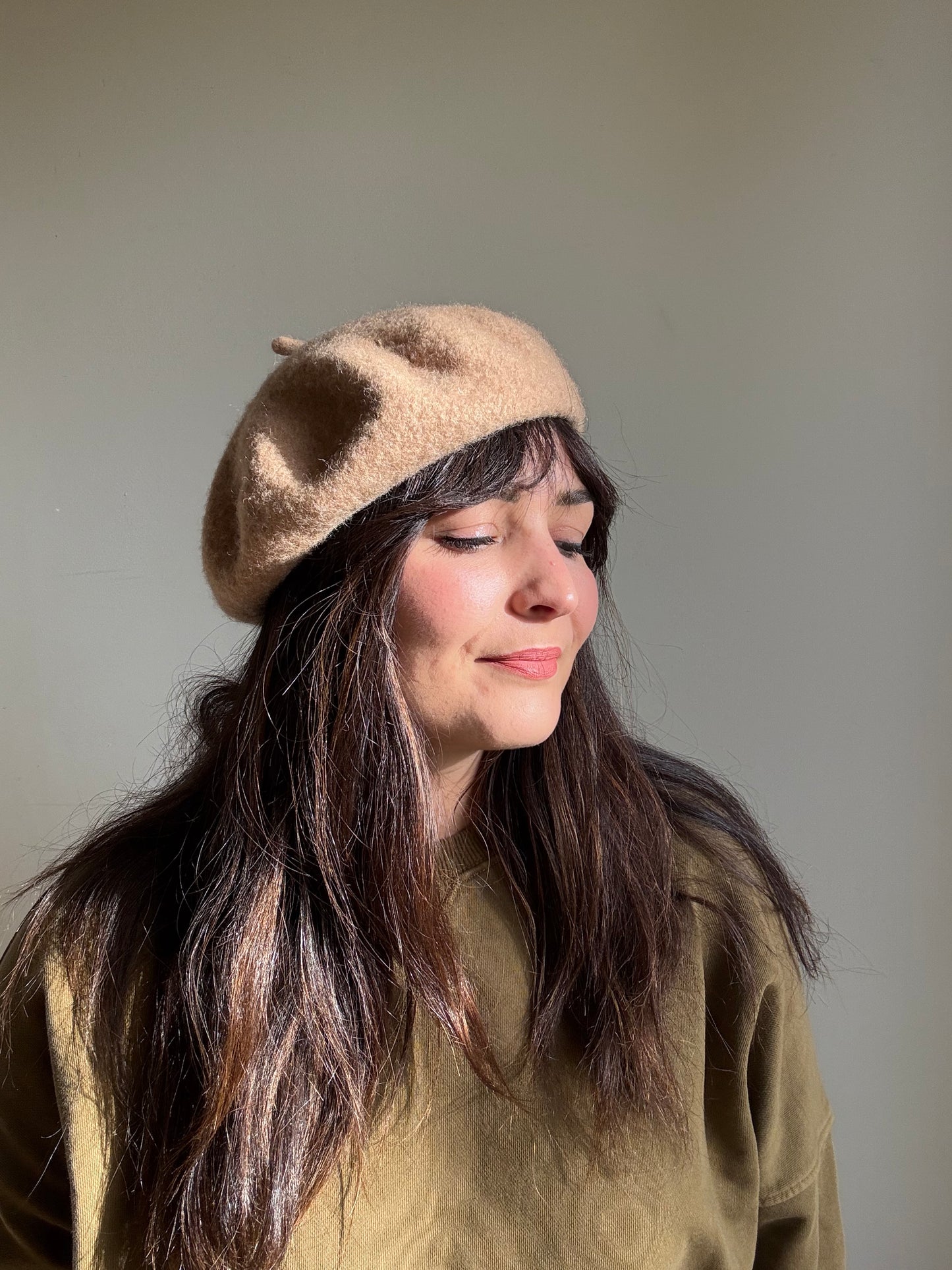 H&M Wool Beret Hat, O/S