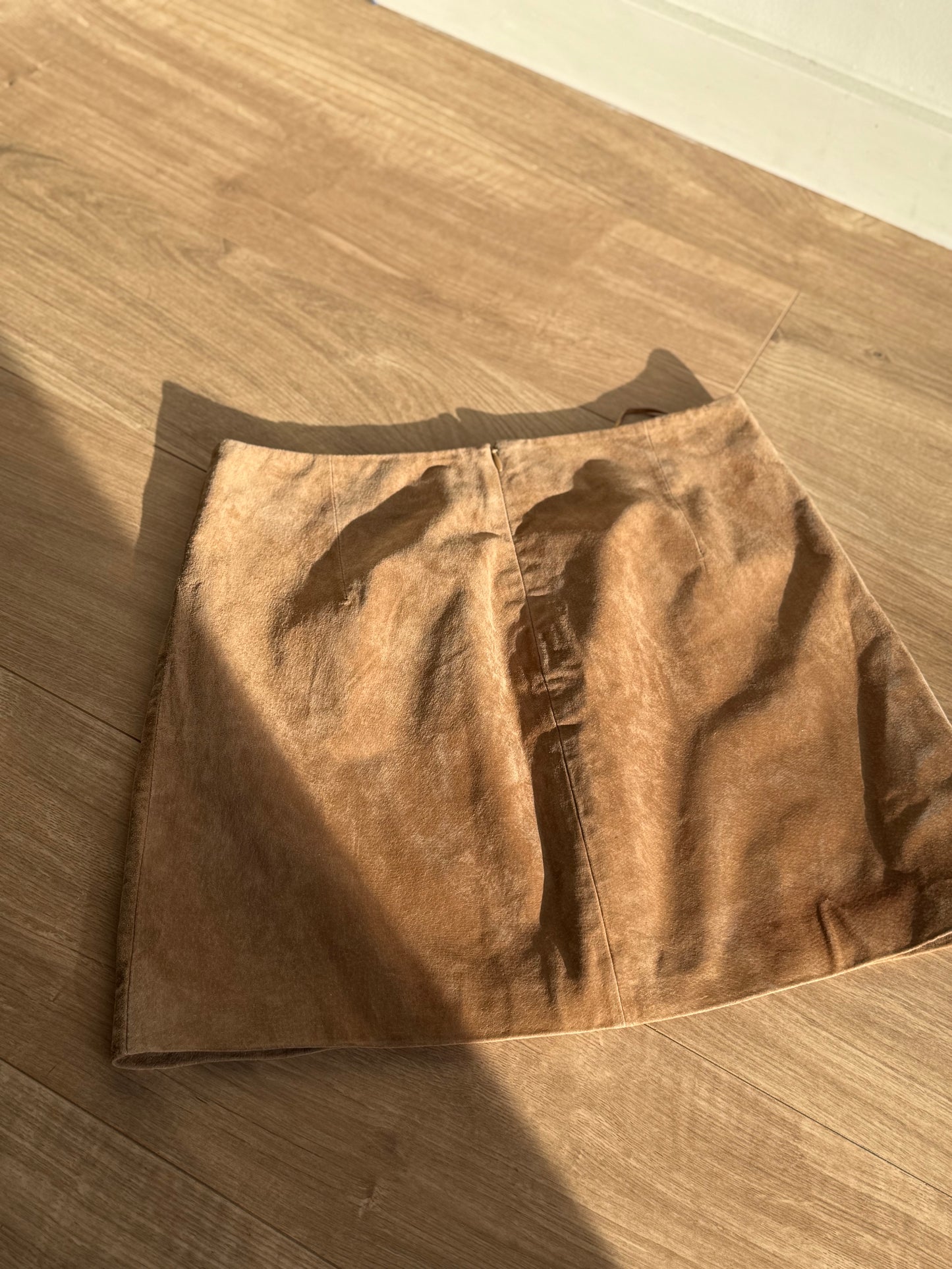 River Island Real Suede Mini Skirt, 12