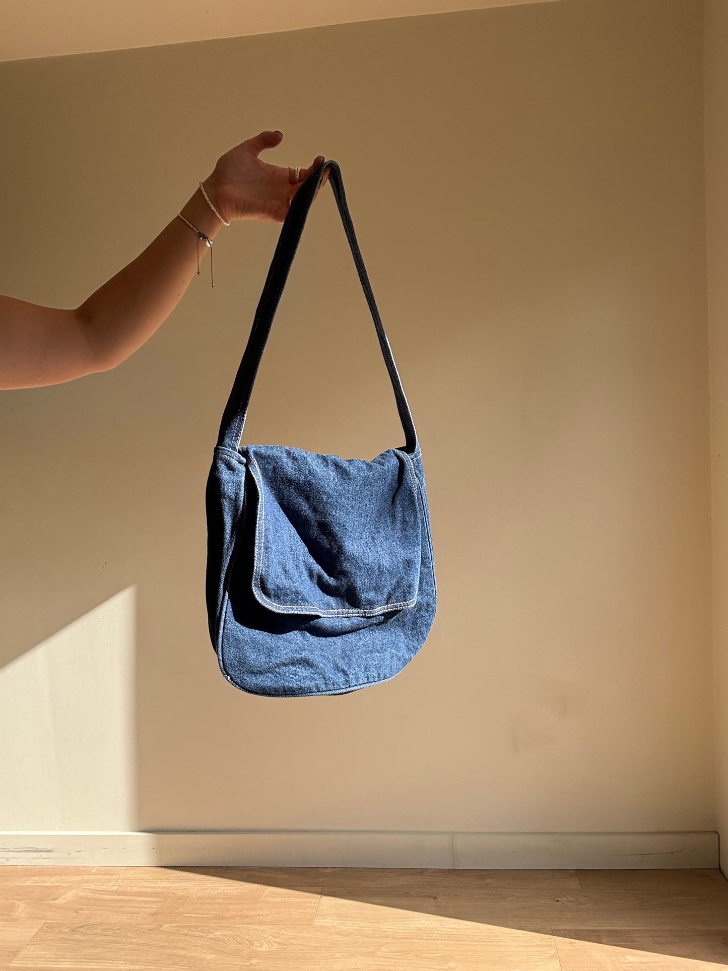 Denim Shoulder Bag
