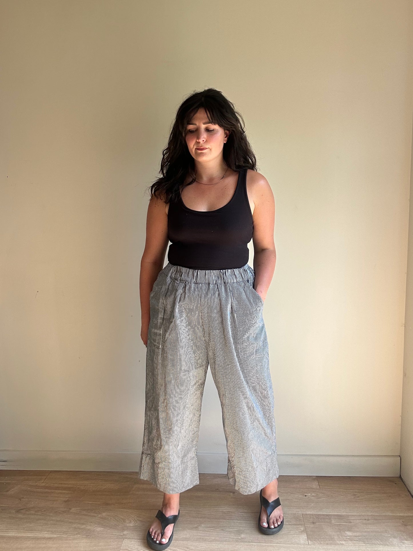 AK Threads Stripe Casual Trousers, XL