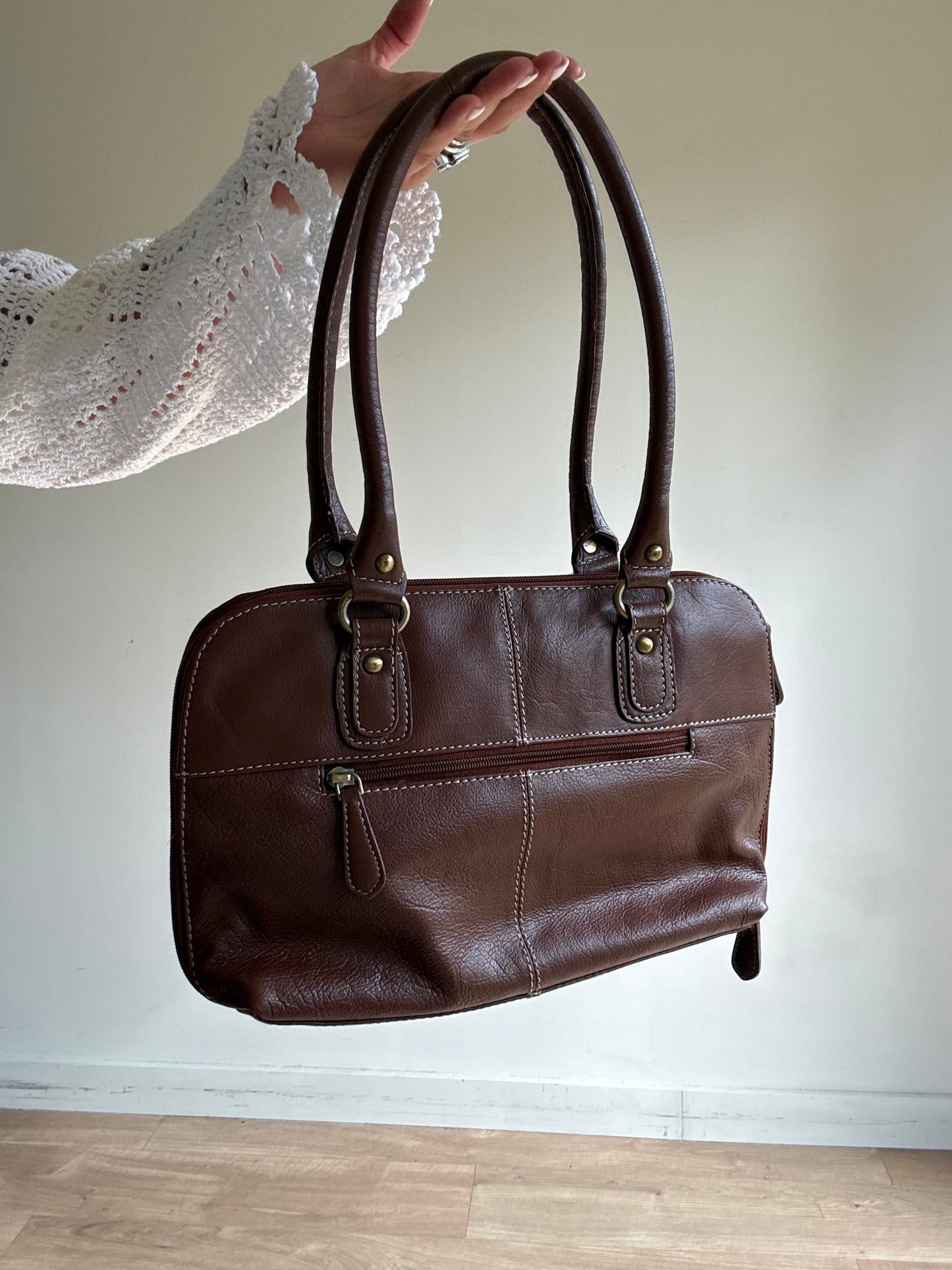 Leather Vintage 00's Shoulder Bag
