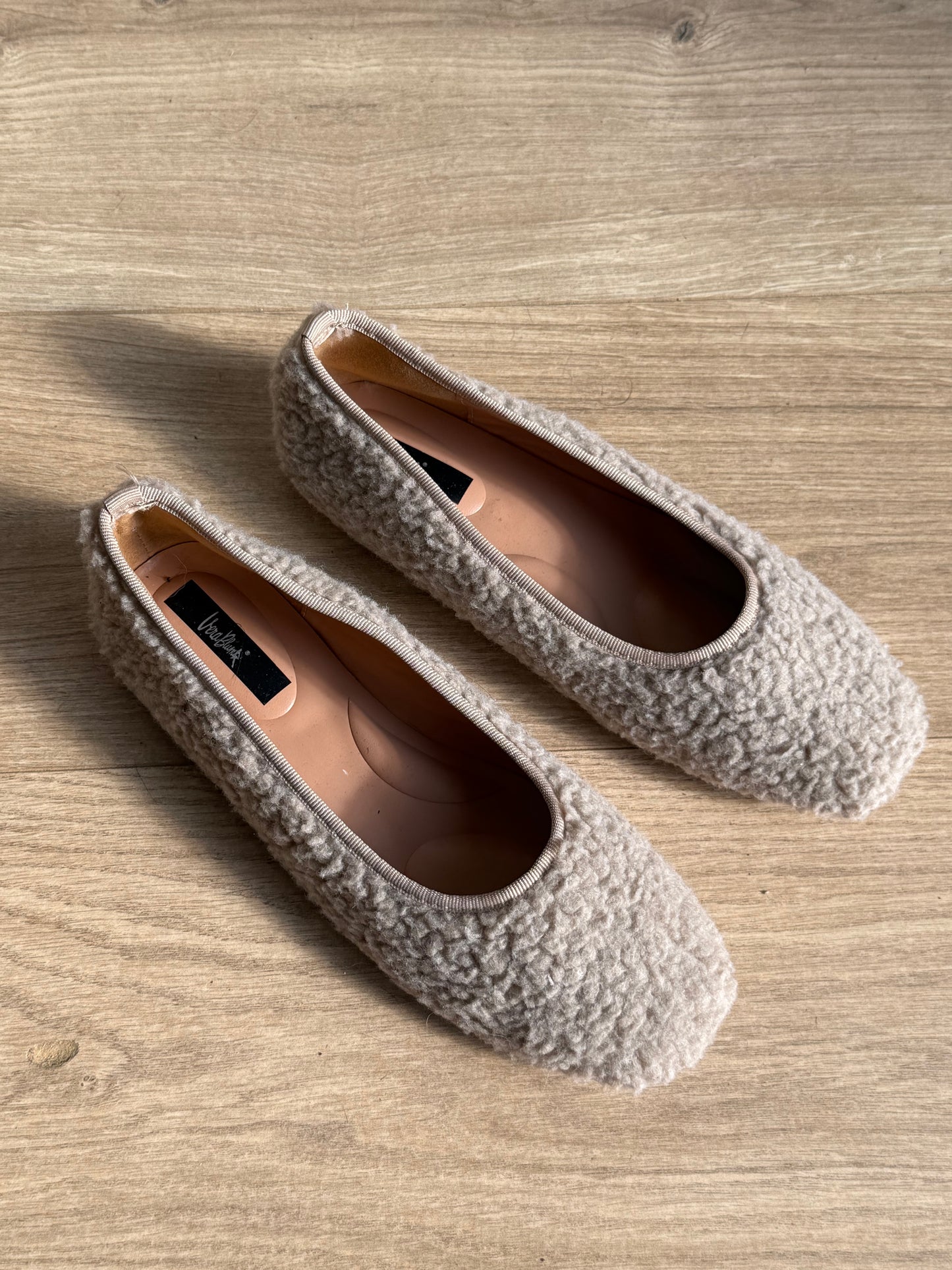 Vera Blum Boucle Ballet Pump Flats NEW, 39