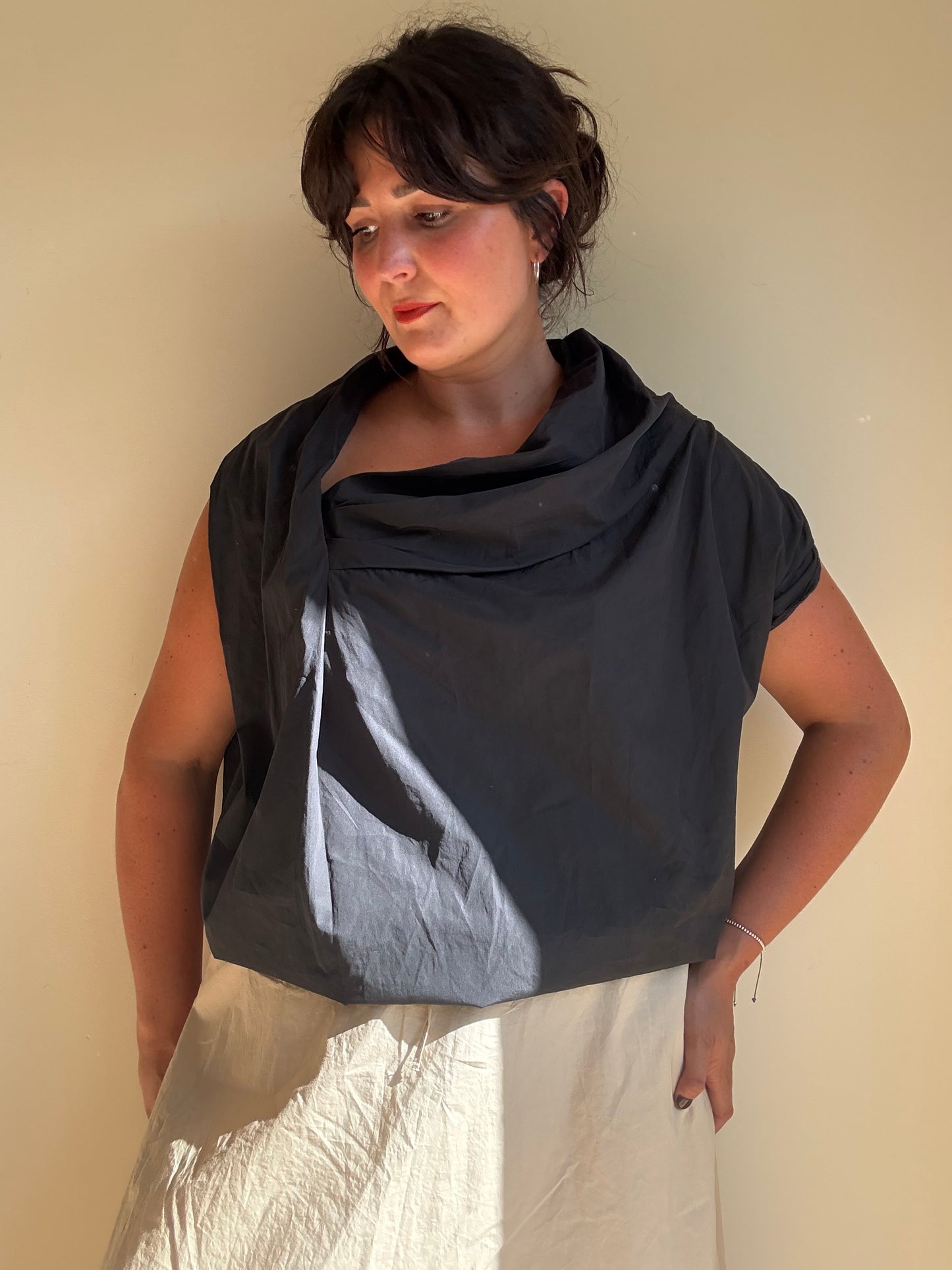 Nicole Farhi Gathered Top, 12