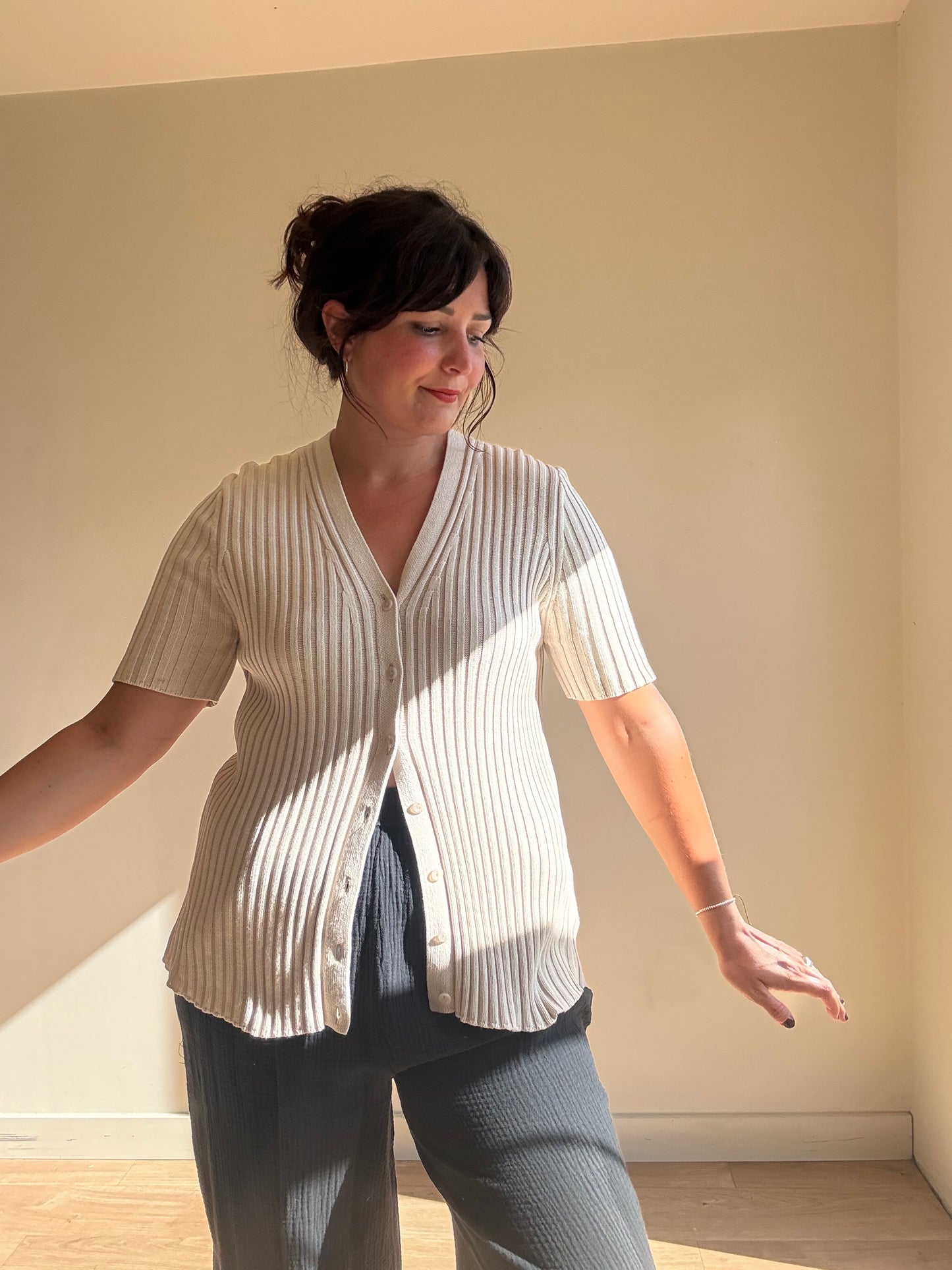Vintage St Michael’s Button Up Top, XL