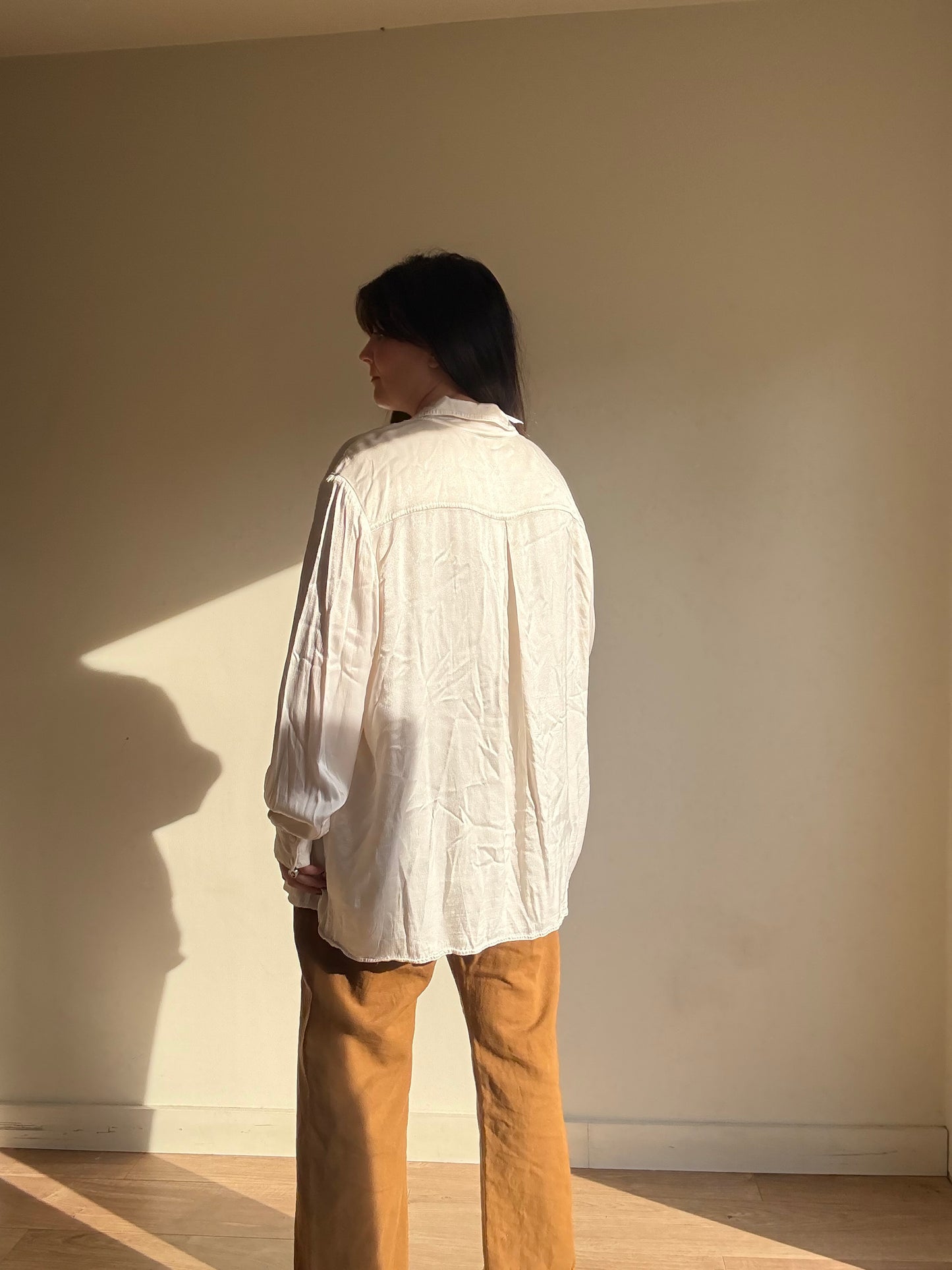 Ghost Satin Ellie Shirt, XL