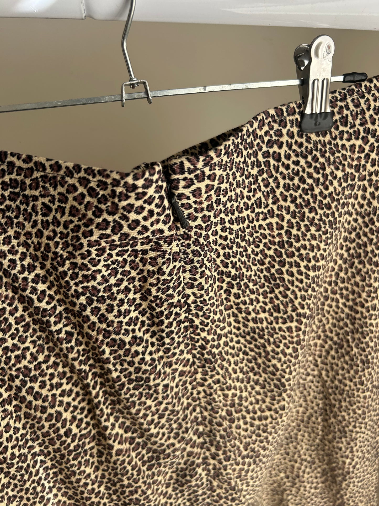 Leopard Whistles Bias Mini Skirt, 10