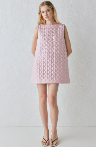 VRG GRL NEW Leo Quilted Mini Dress, 10