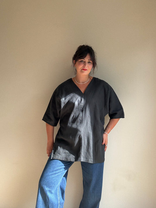 NICO Nicholson And Nicholson Linen Top, One Size