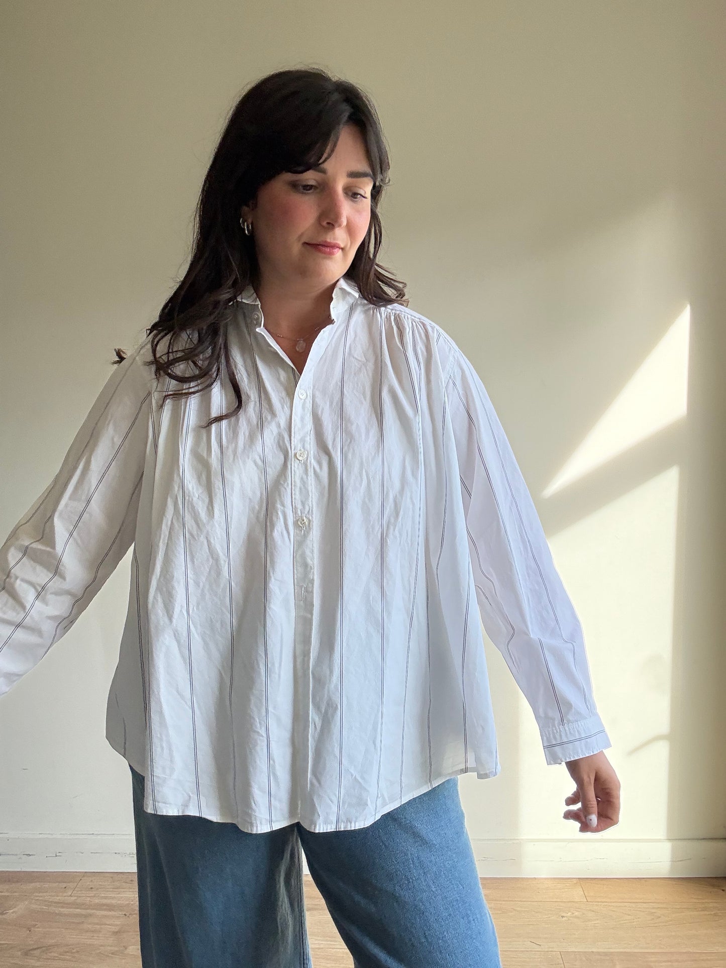 Haddow Japanese Stripe Shirt, M/L