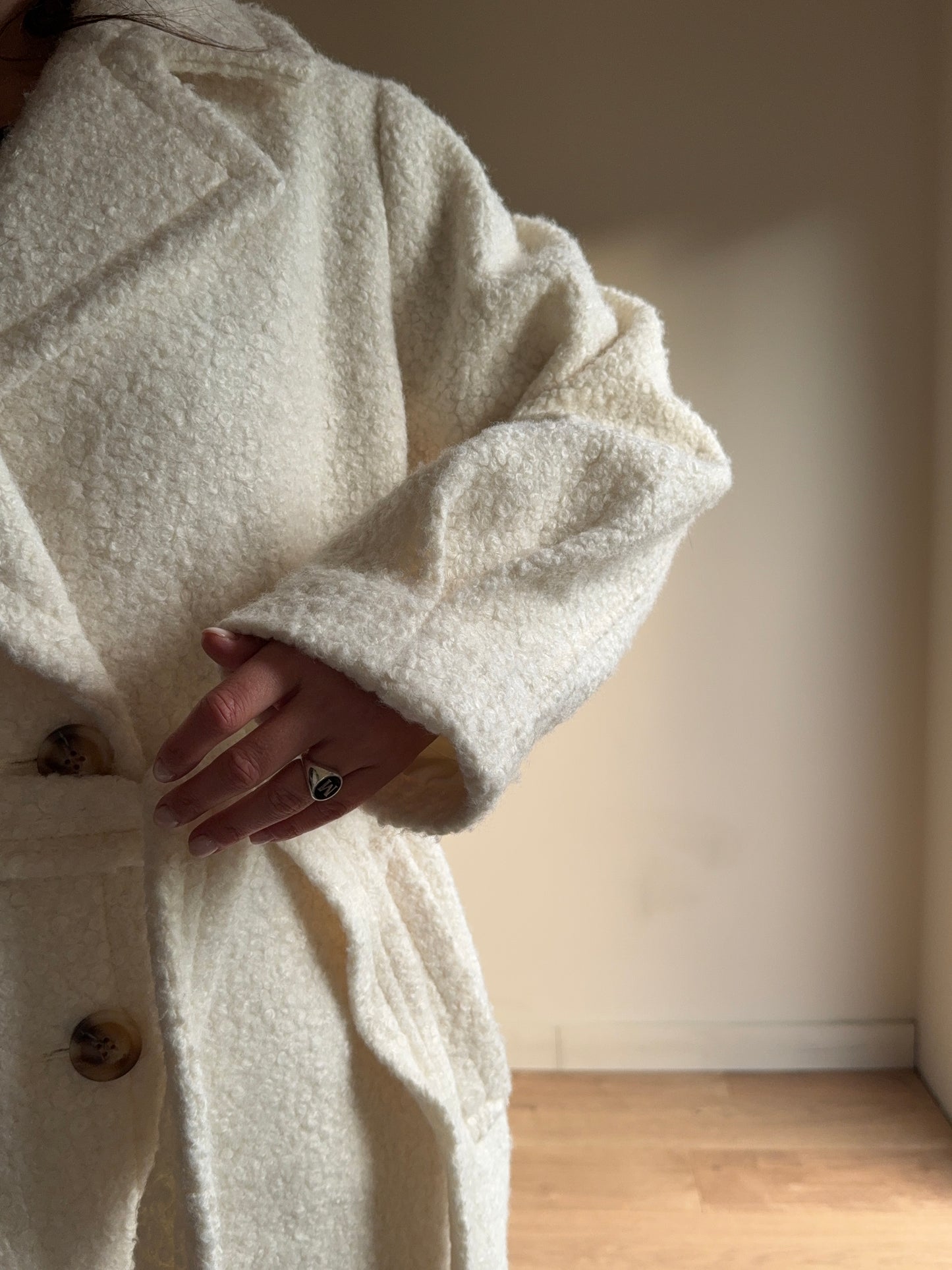 Next Boucle Teddy Tailored Coat, 16