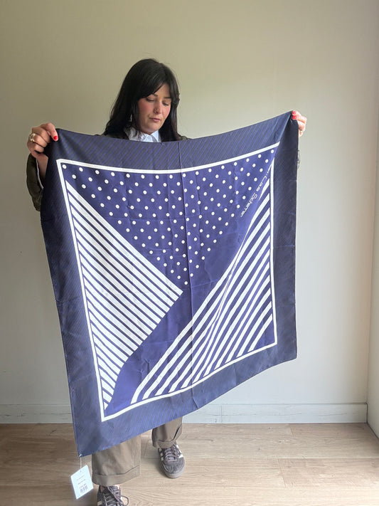 Jean-Louis Scherrer Pure Silk 1980's Scarf, 80 x 80