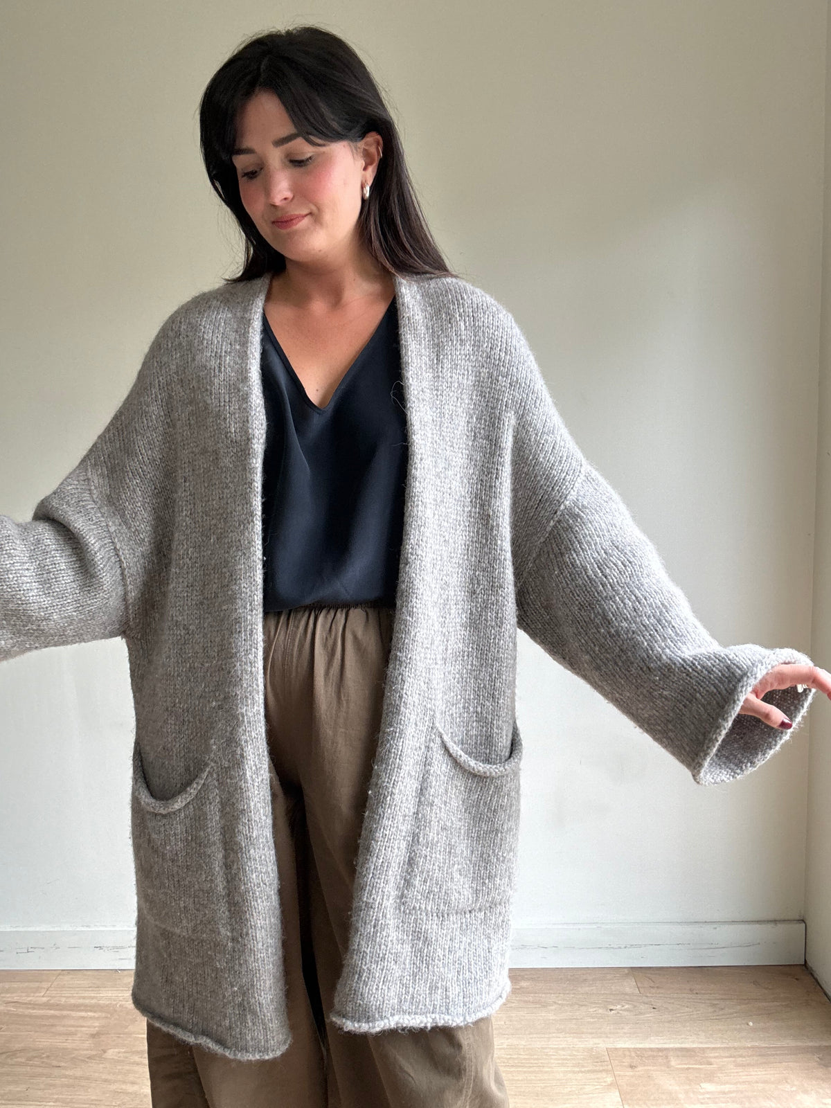 Toast Alpaca Chunky Cardigan, L/XL