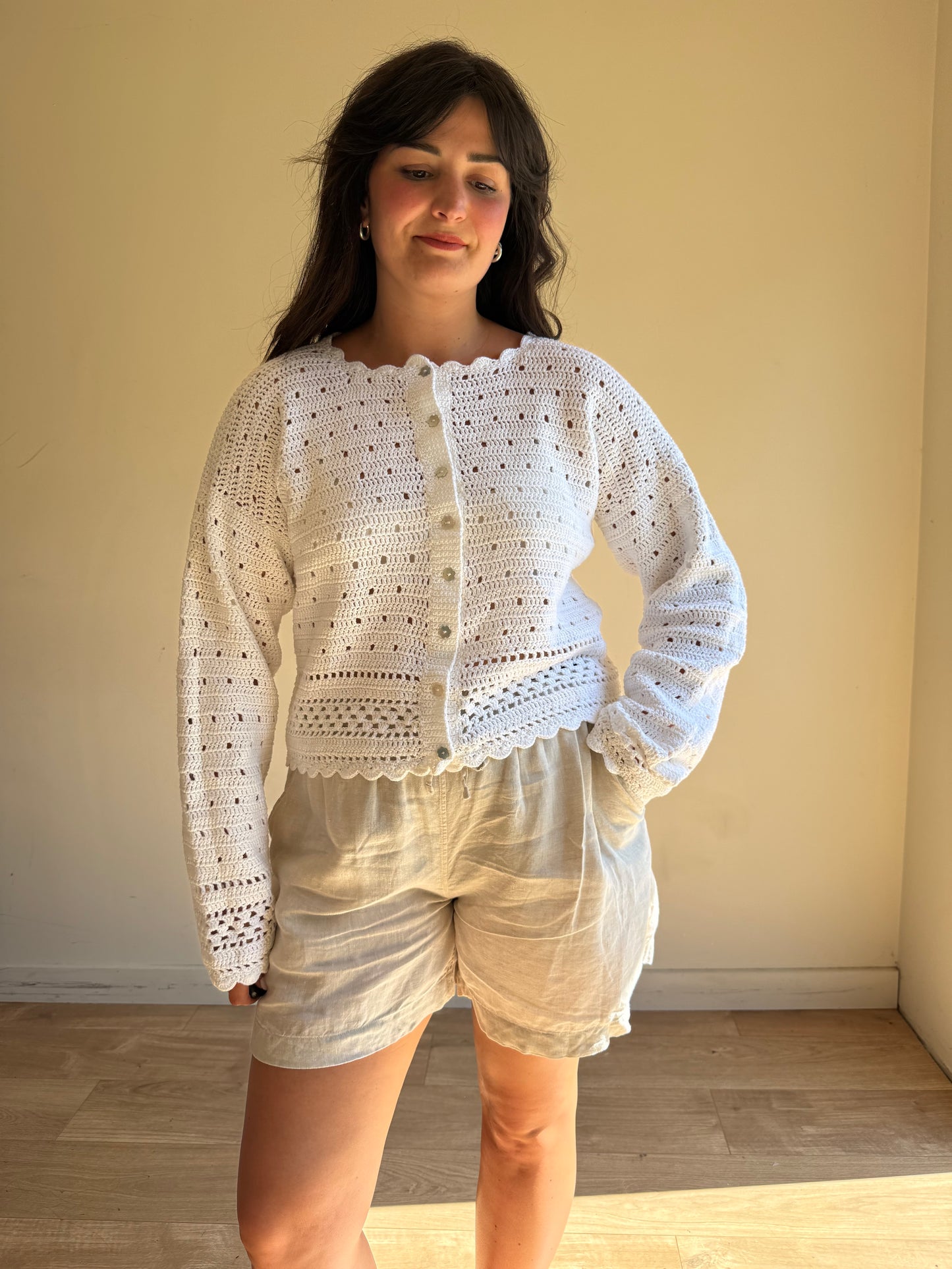 Arket Linen Shorts, L