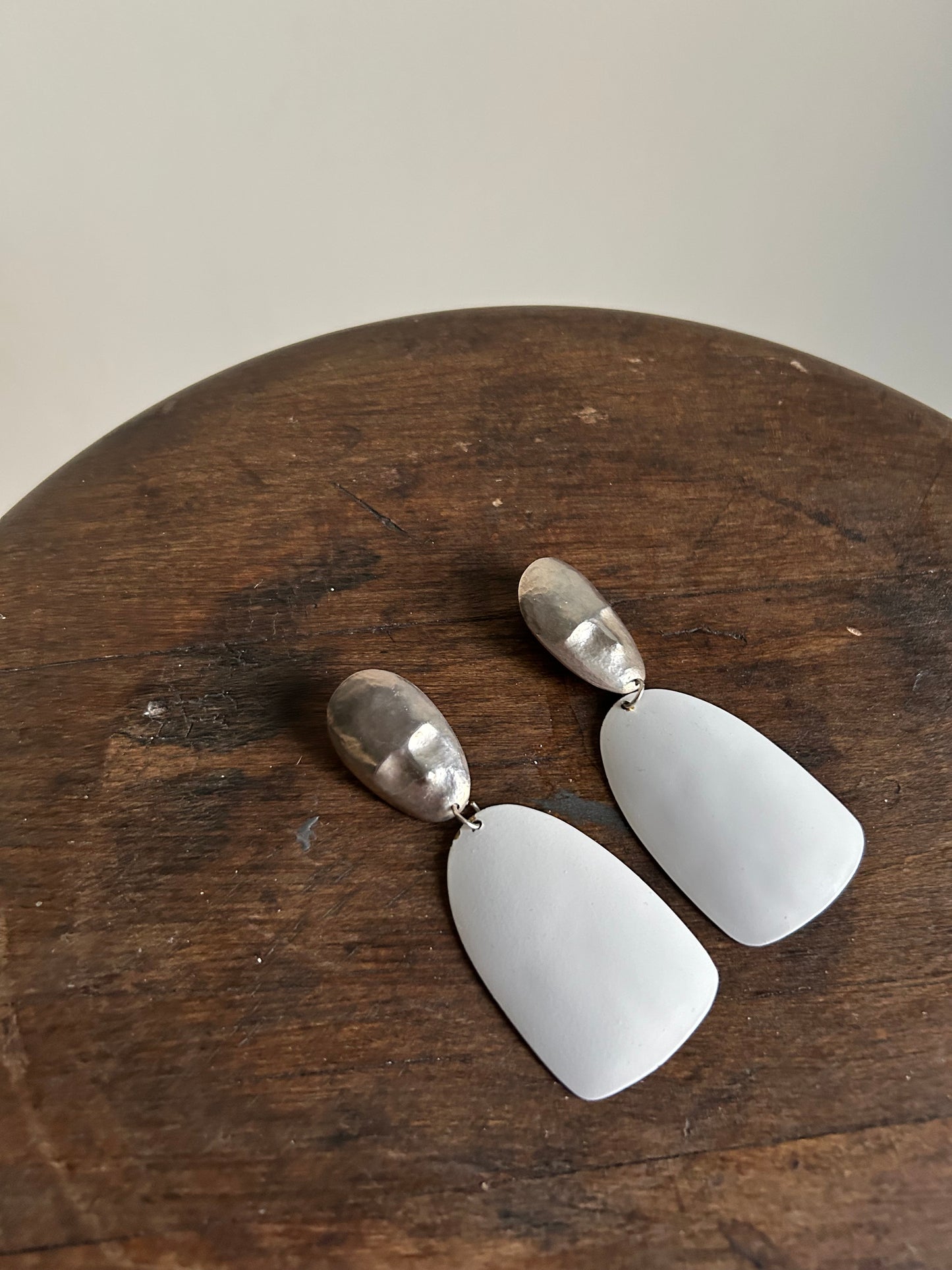 Simon Miller Urso Sterling Silver Face Earrings