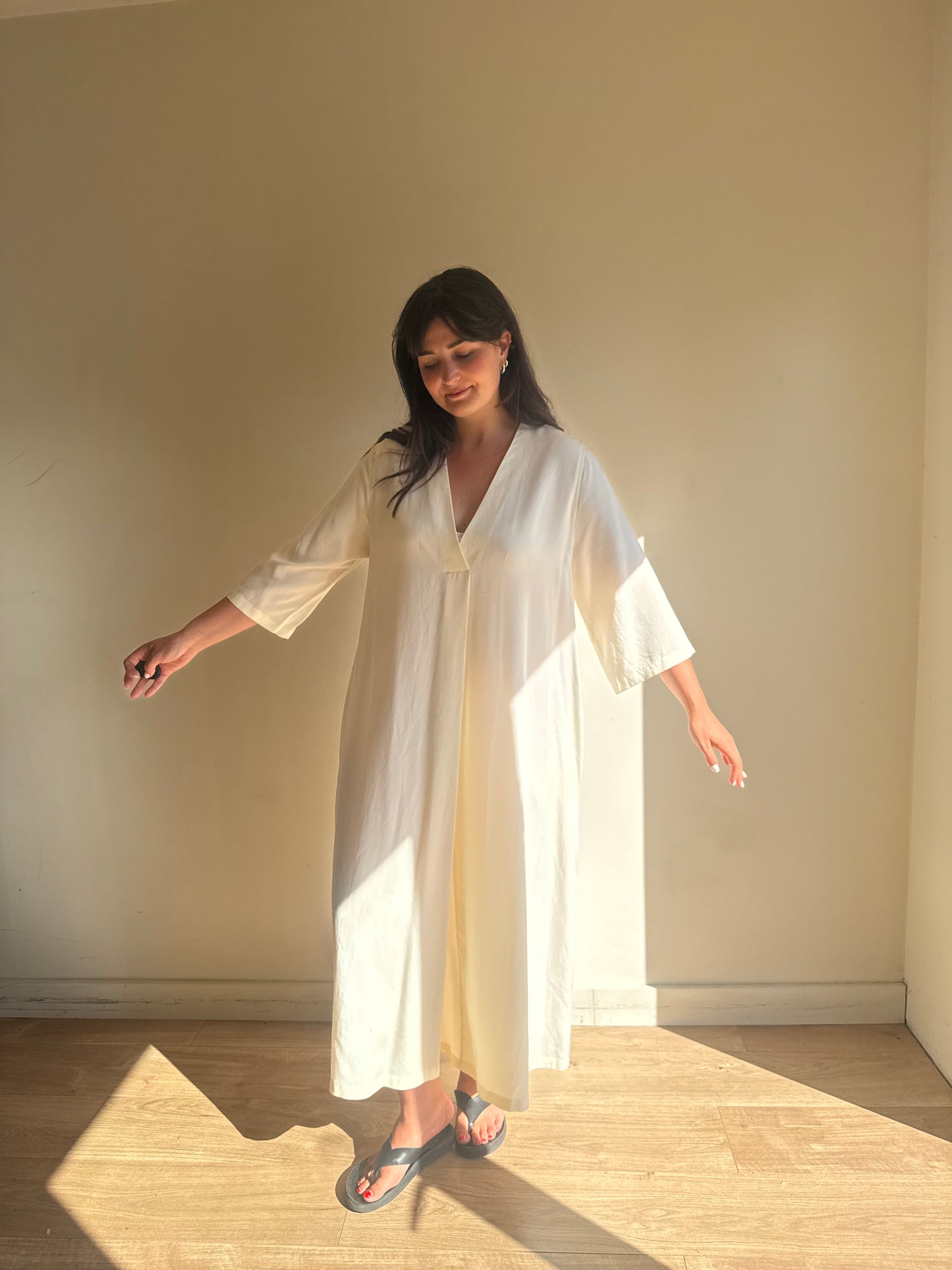 COS A-Line Midi Dress, 40 / UK 12-16