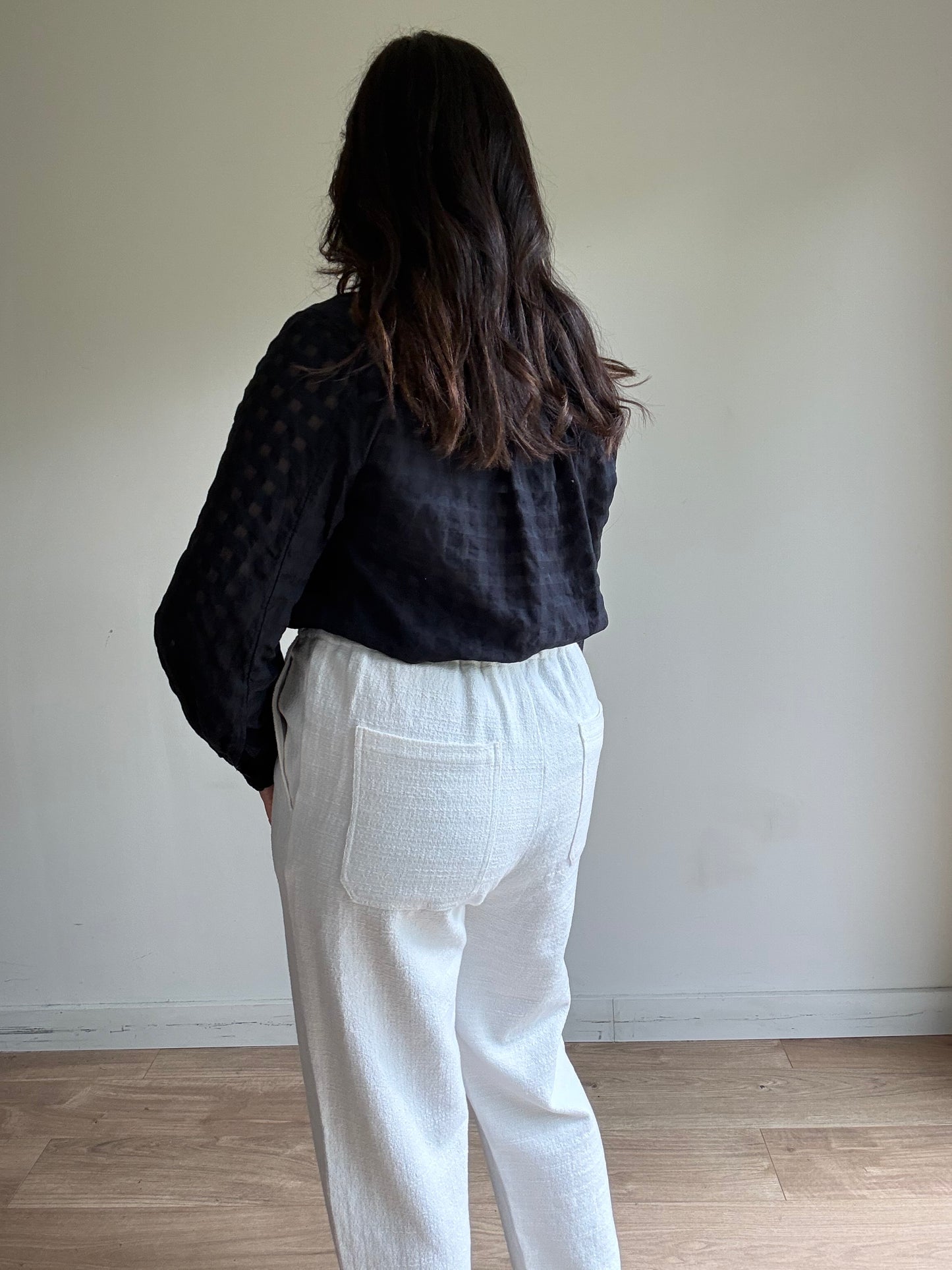 LF Markey Textured Cotton Trousers, 12-14