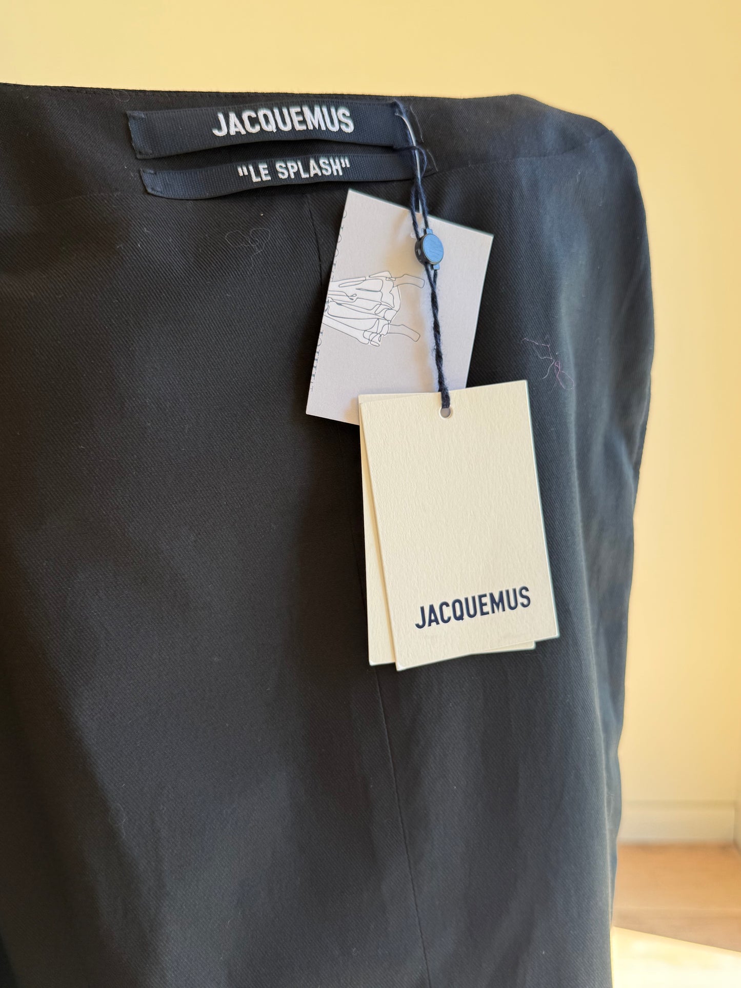 Jacquemus (NEW) Gathered Twill Waistcoat, L
