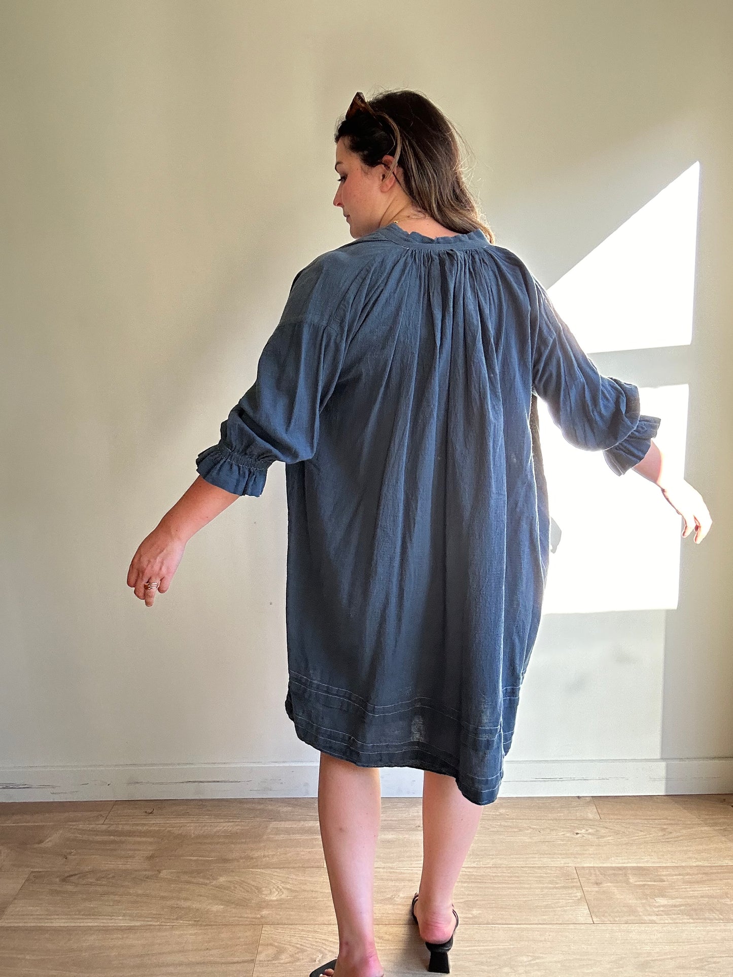 REN London Linen Dress - Size 1