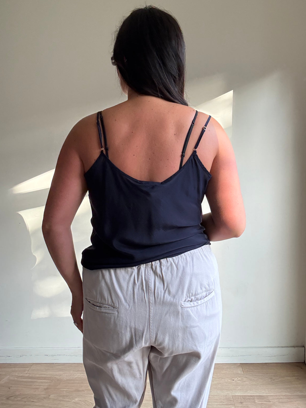 J Crew Pure Silk Cami, M