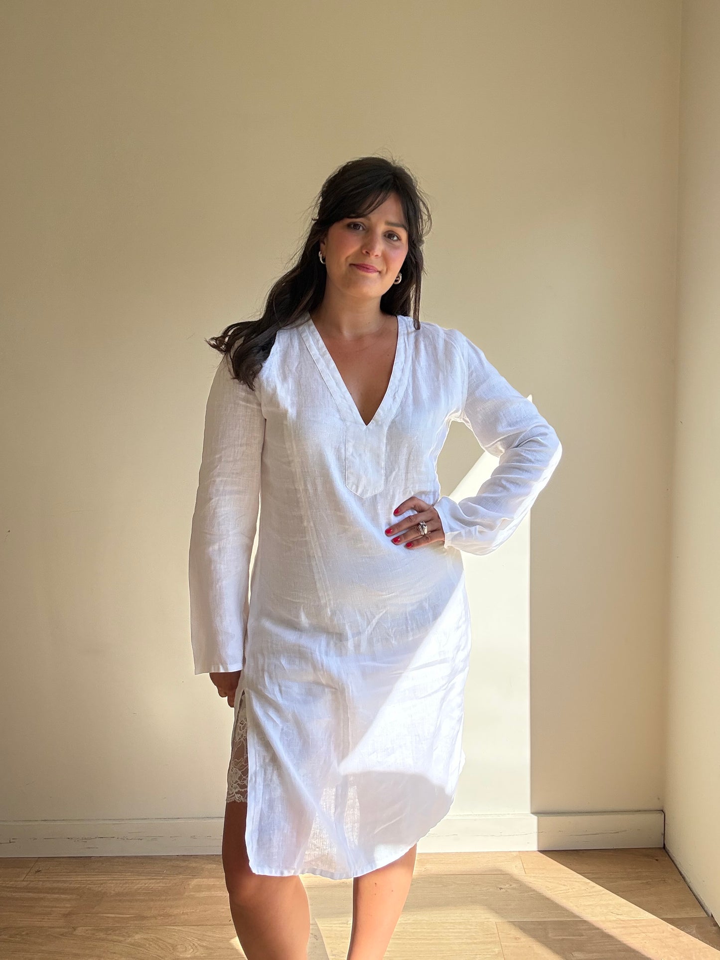 Noa Noa Pure Linen Tunic, M/L