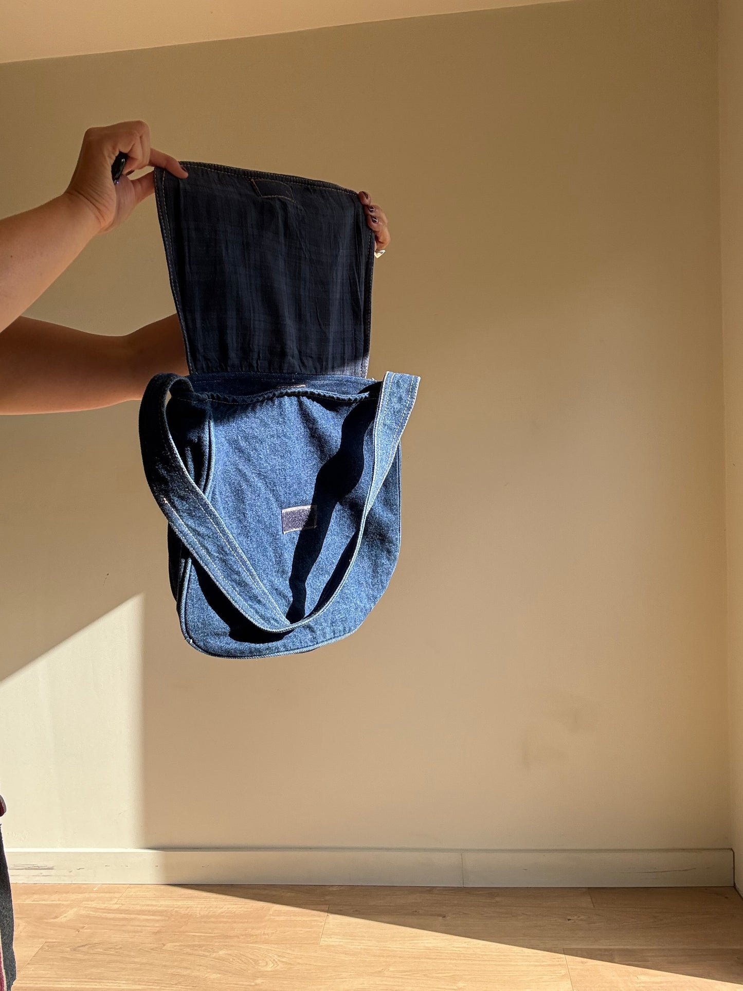 Denim Shoulder Bag