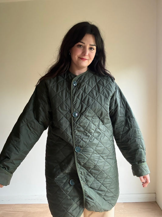 Vintage Original Quilted Liner Jacket, L