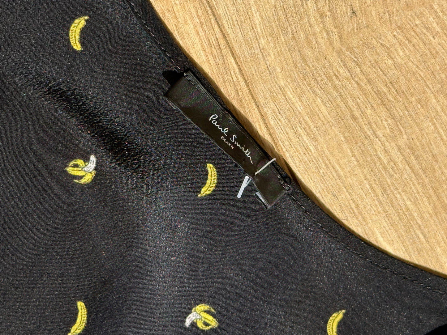 Paul Smith Silk Banana Print Top, 10-12