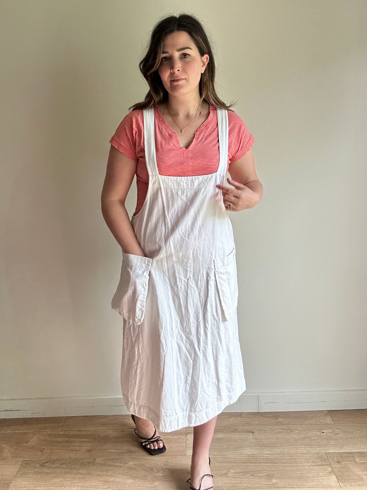 East by East West Studio Pinafore Dress - Size M