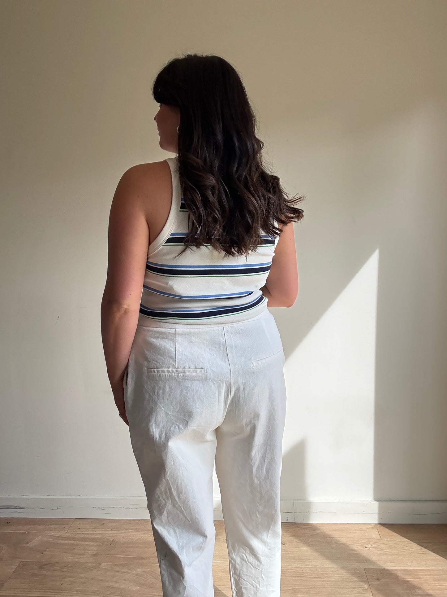 Arket NEW Stripe Racer Vest, L