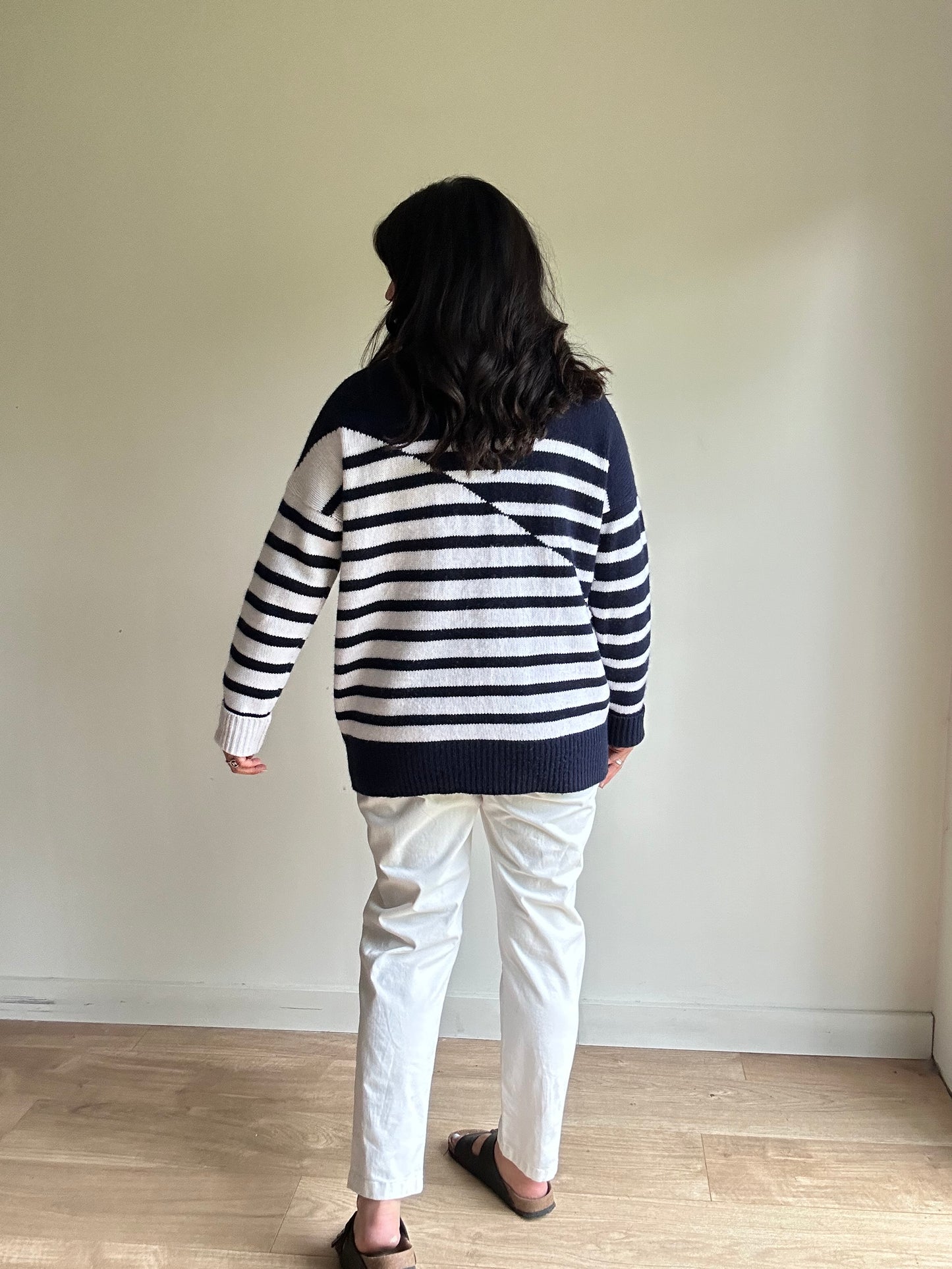 La Ligne Wool & Cashmere Cardigan, L