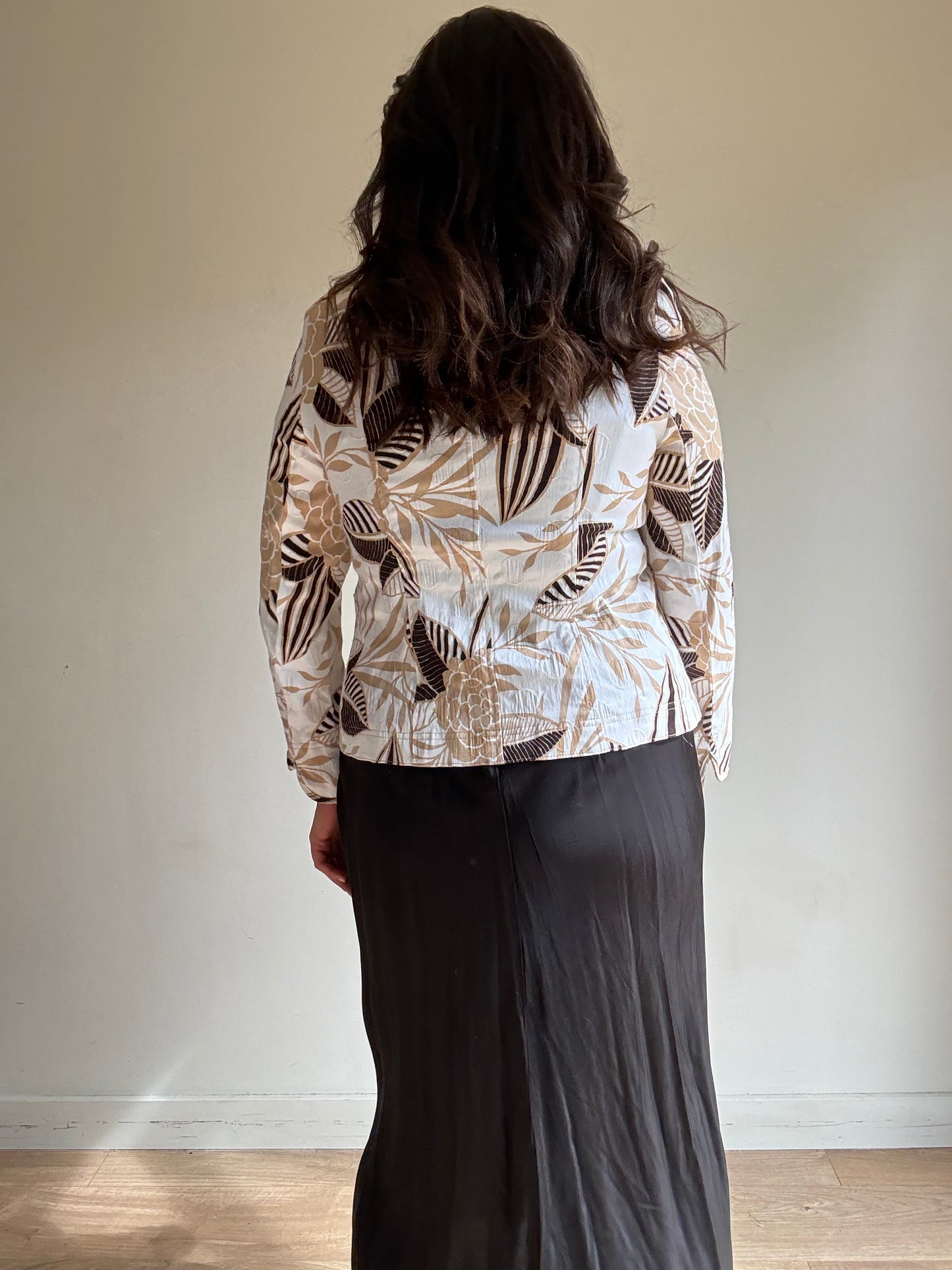 Vintage Marcona Printed Tailored Jacket, S-M
