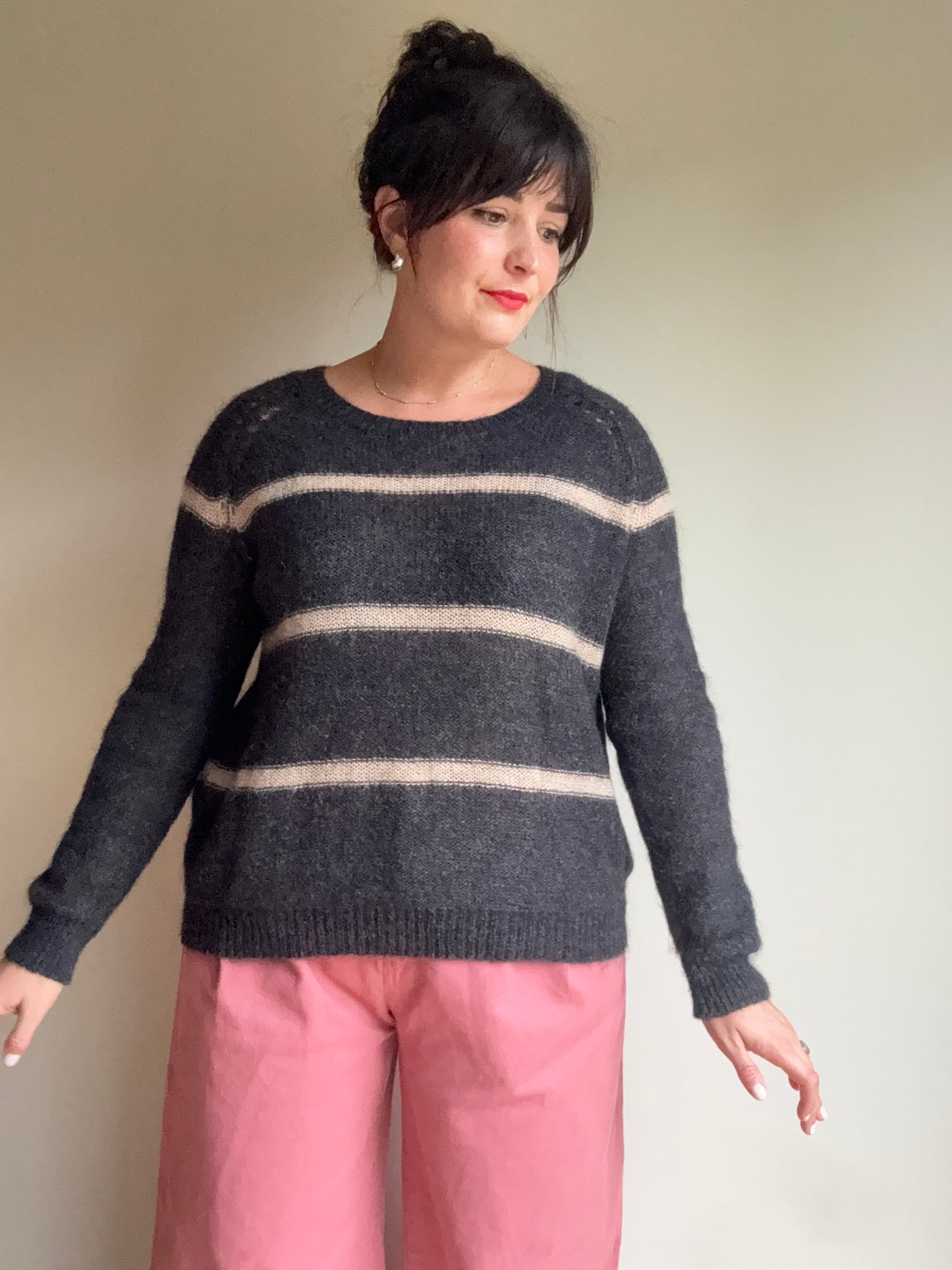 Bellerose Mohair Stripe Jumper, M