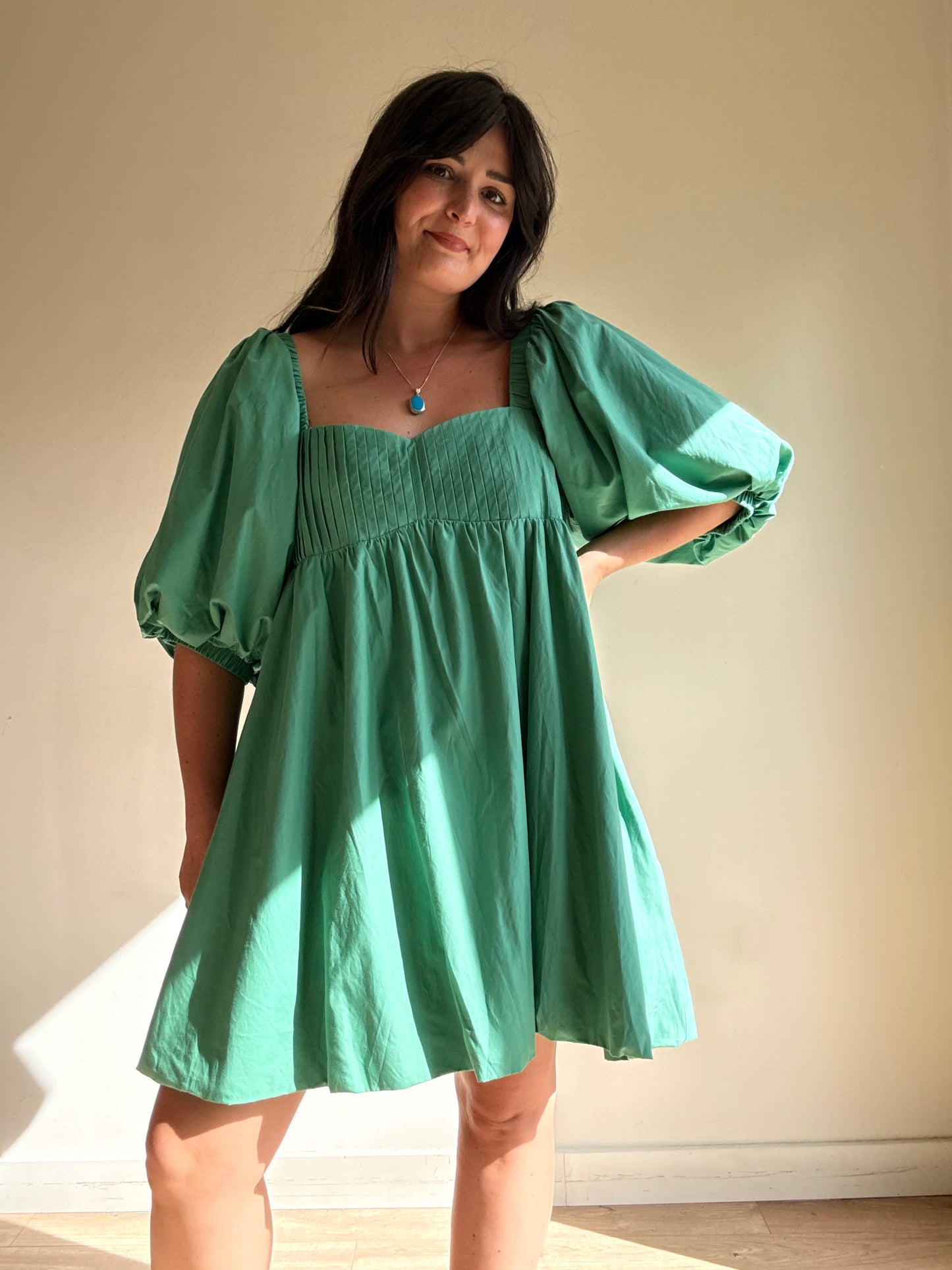 NEW Sister Jane Esmerelda Pleated Mini Dress, XL