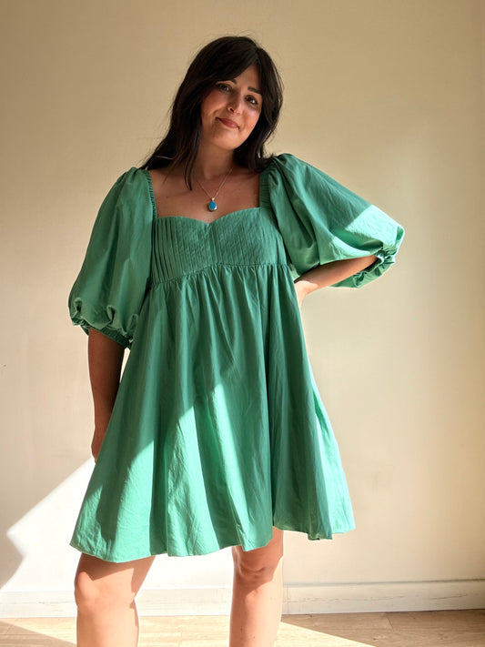 NEW Sister Jane Esmerelda Pleated Mini Dress, XL