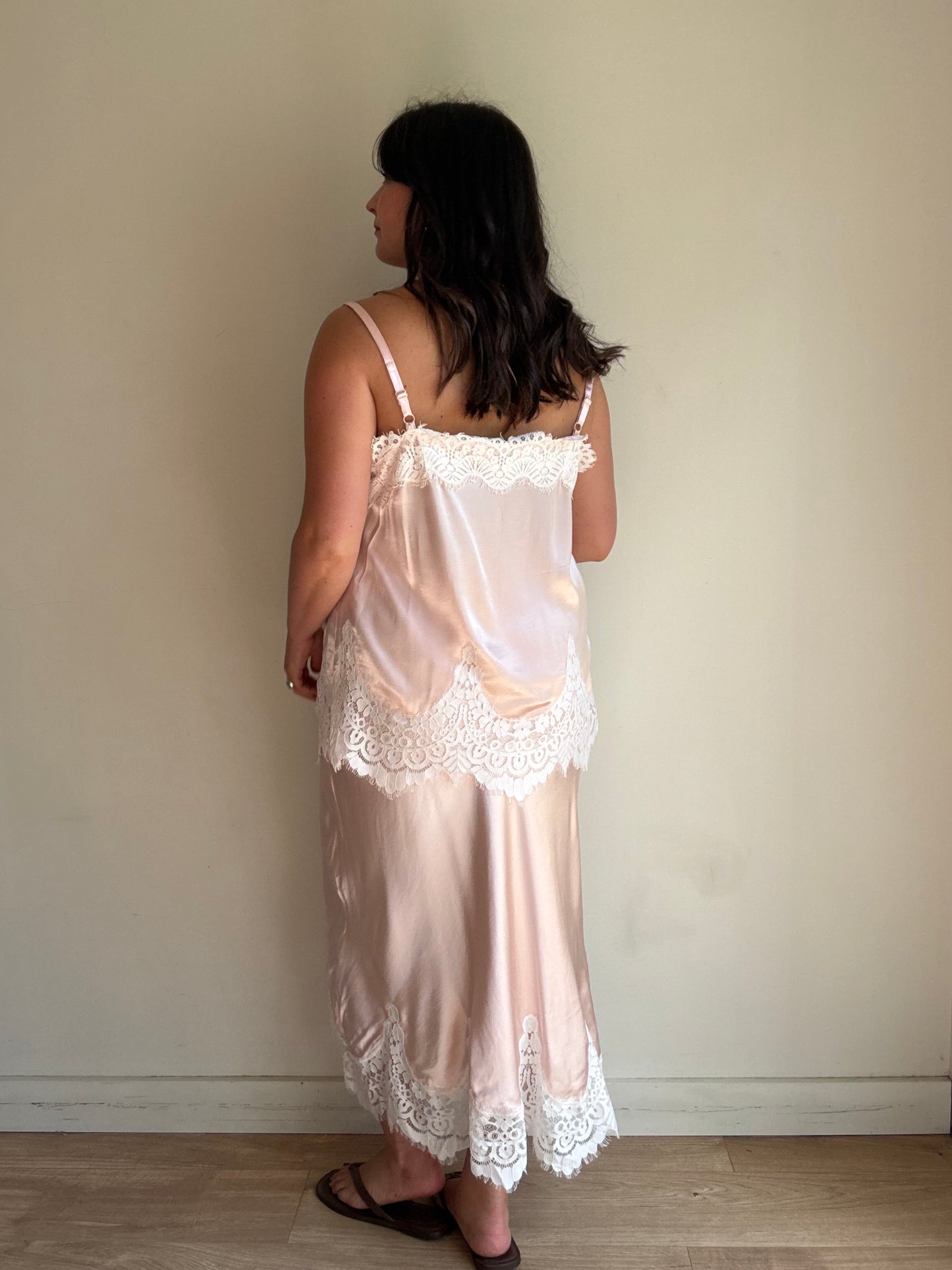 Mint Velvet Lace and Satin Co-Ord